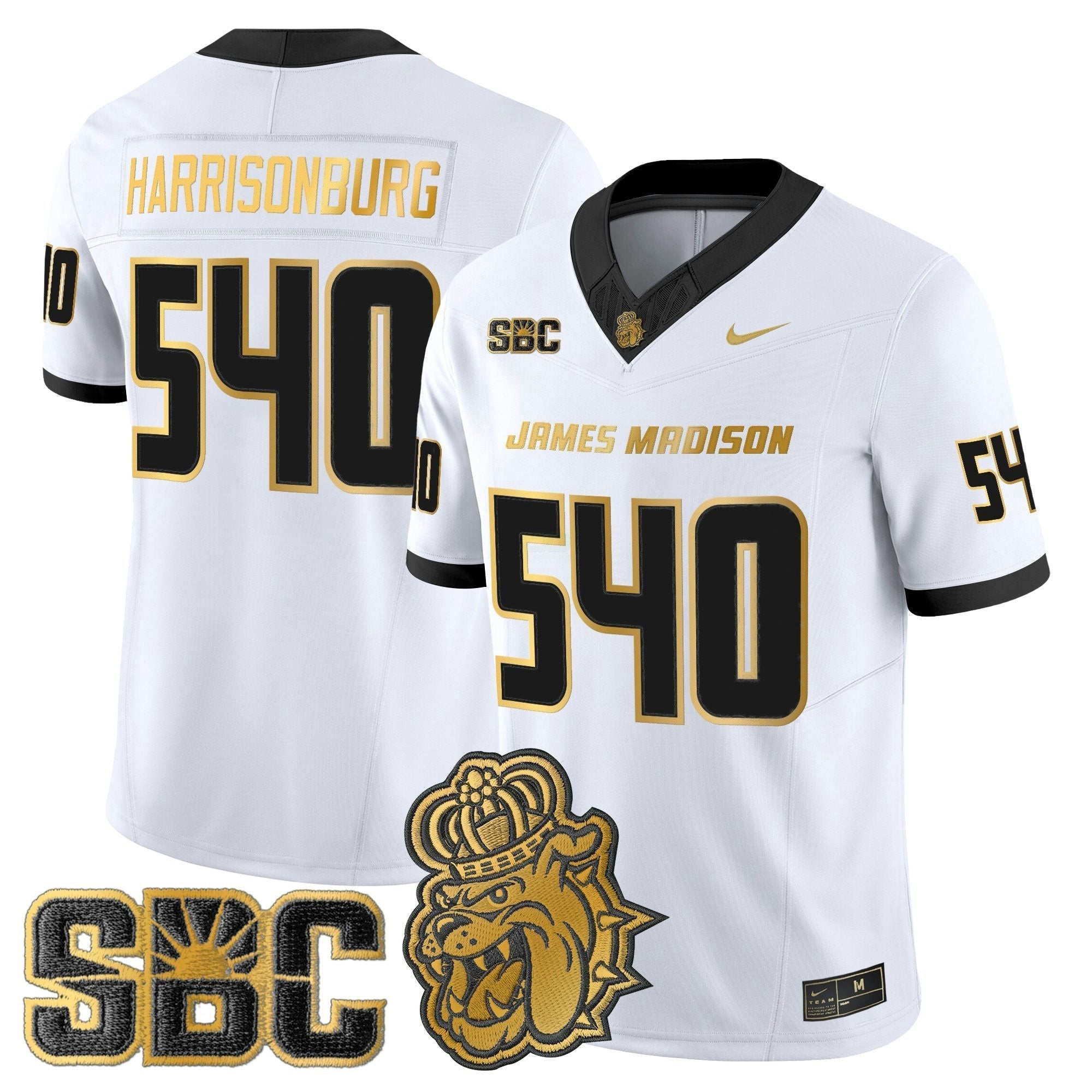 Camisa NCAA 2025 Dourada Vapor Limited Jersey