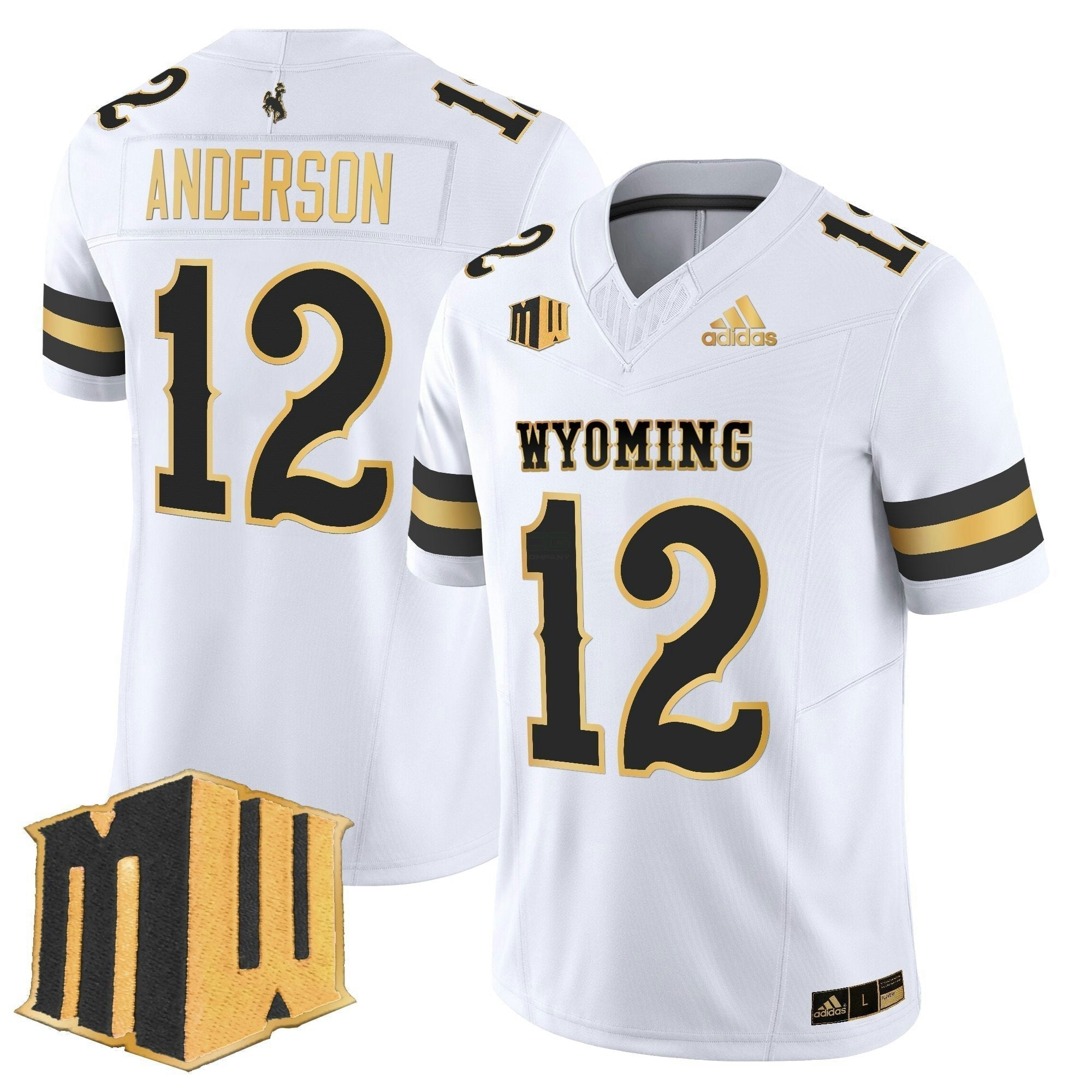 Camisa NCAA 2025 Dourada Vapor Limited Jersey