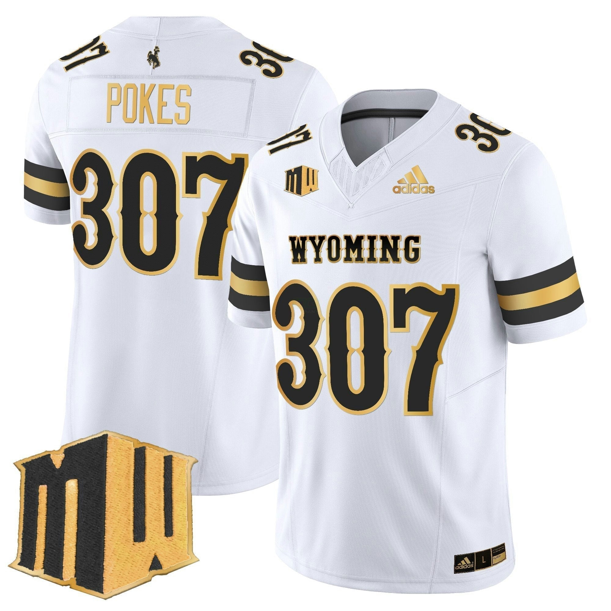 Camisa NCAA 2025 Dourada Vapor Limited Jersey