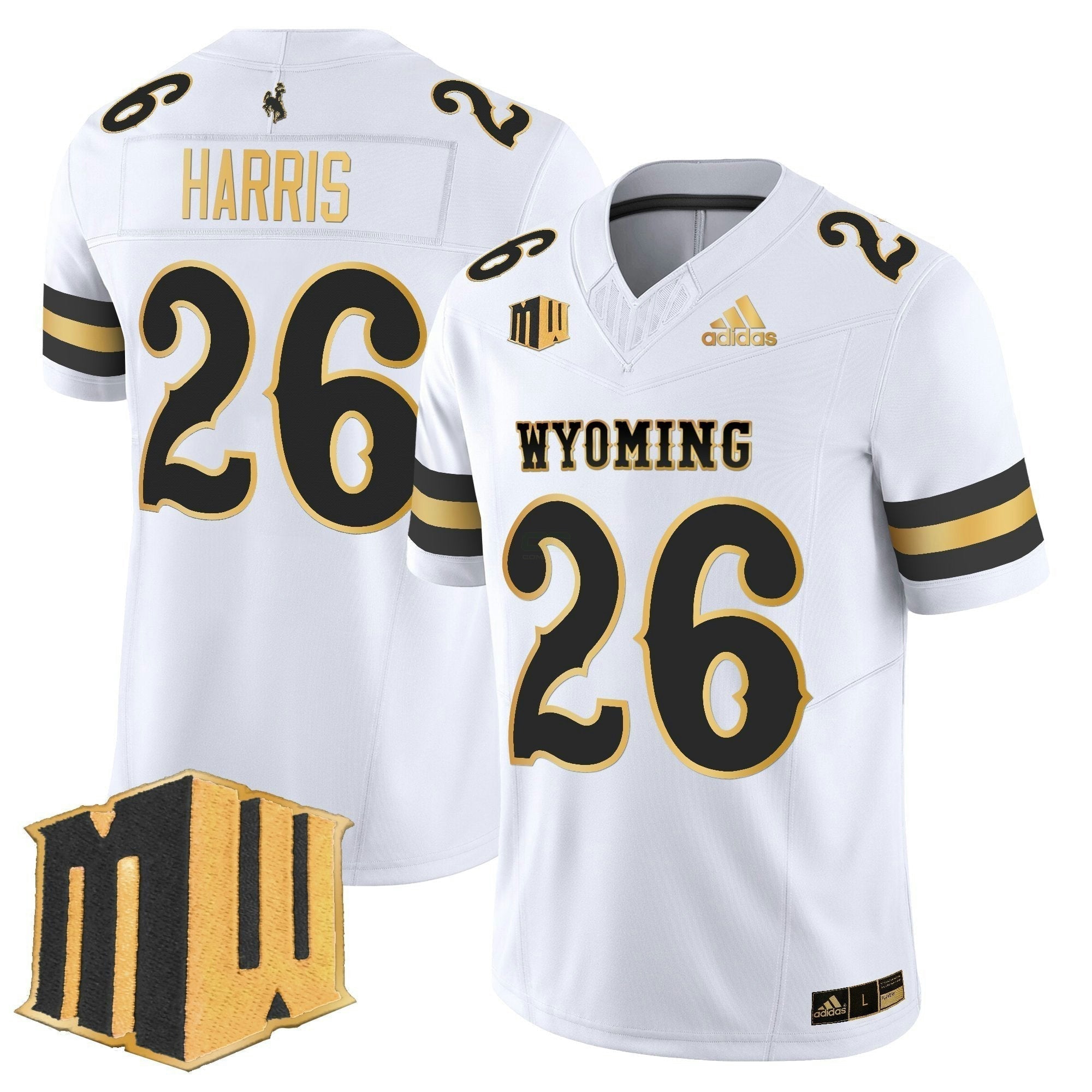 Camisa NCAA 2025 Dourada Vapor Limited Jersey