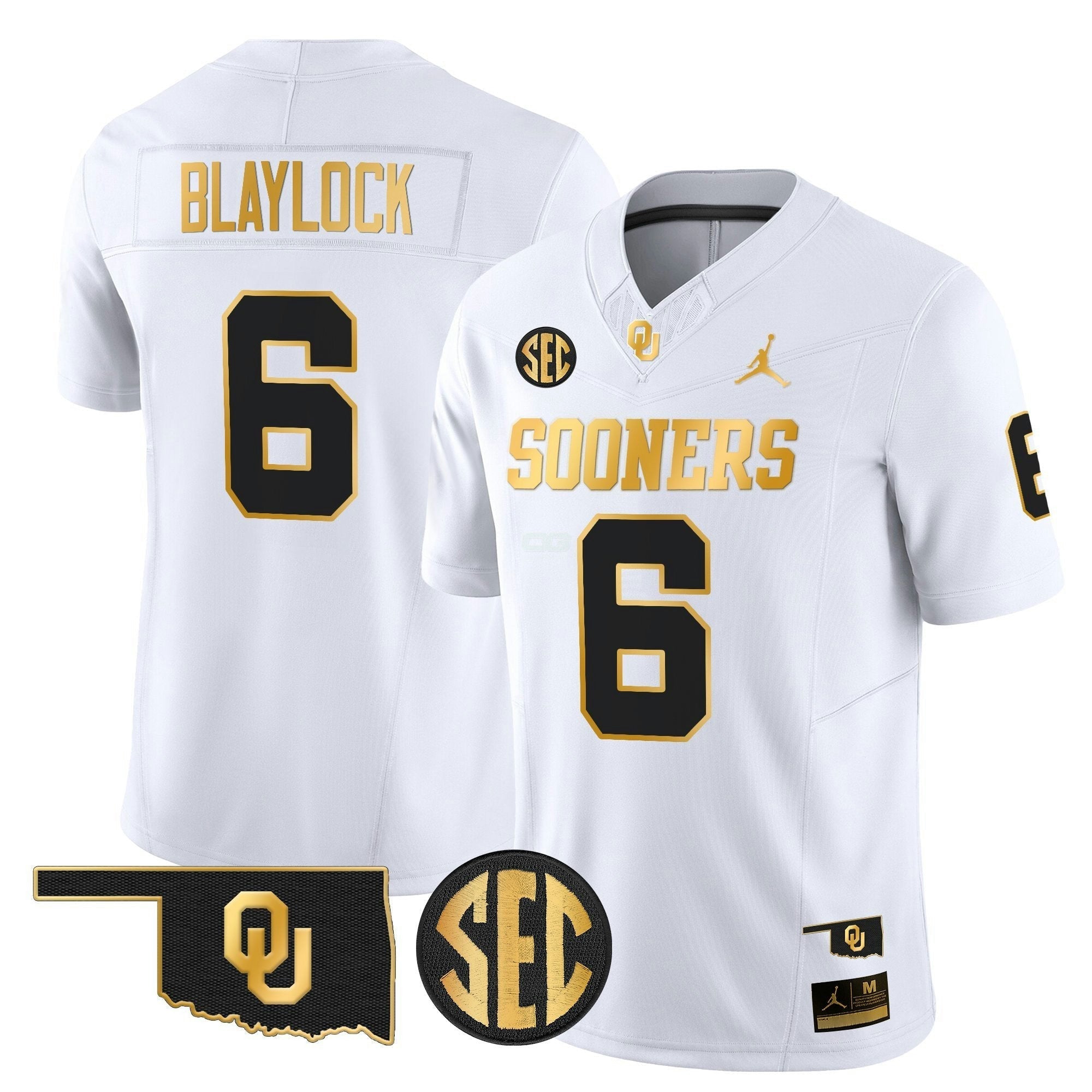 Camisa NCAA 2025 Dourada Vapor Limited Jersey