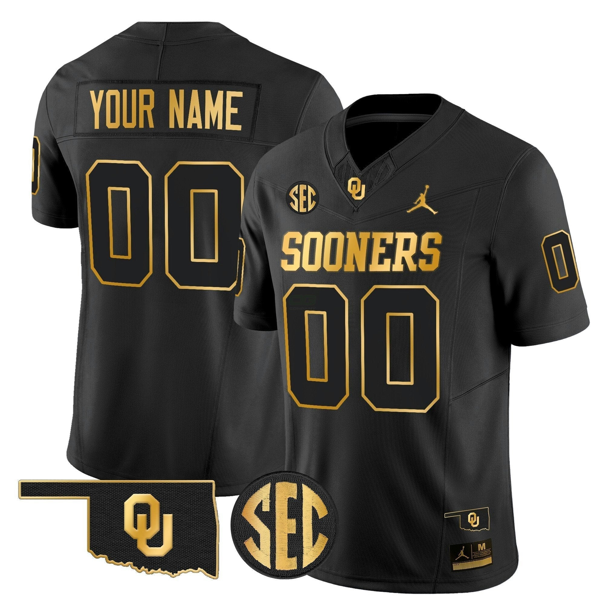 Camisa NCAA 2025 Dourada Vapor Limited Jersey