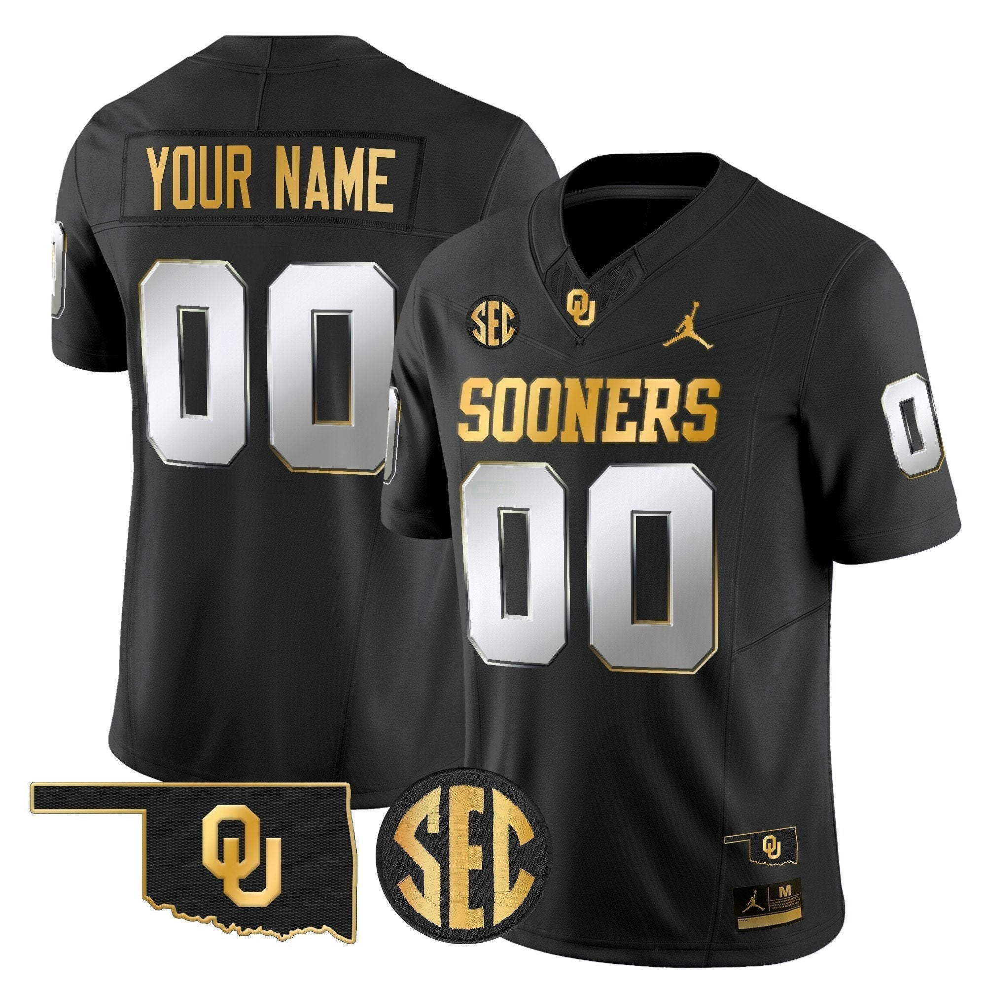 Camisa NCAA 2025 Dourada Vapor Limited Jersey