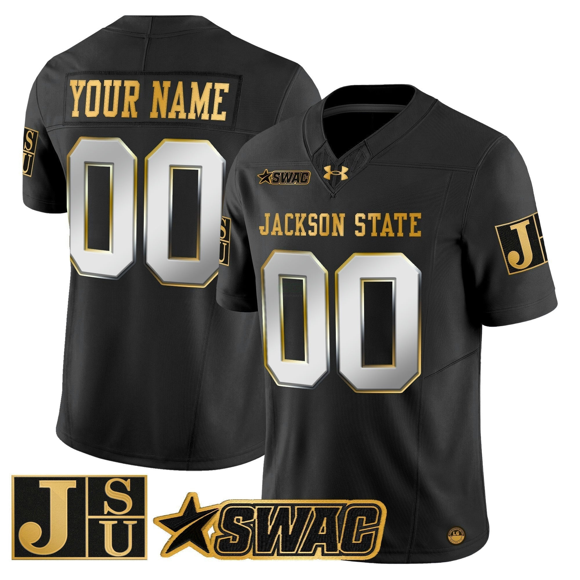Camisa NCAA 2025 Dourada Vapor Limited Jersey