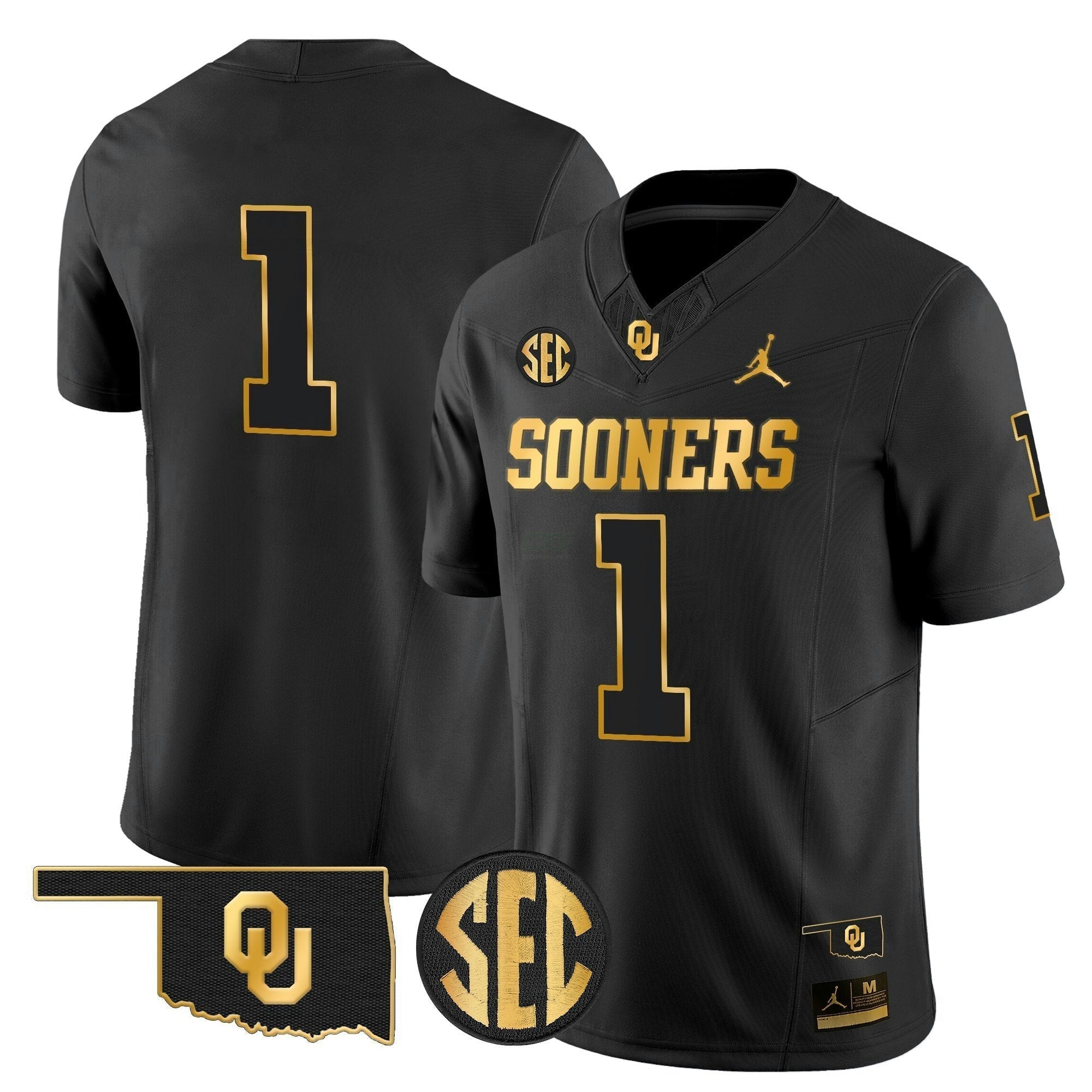 Camisa NCAA 2025 Dourada Vapor Limited Jersey