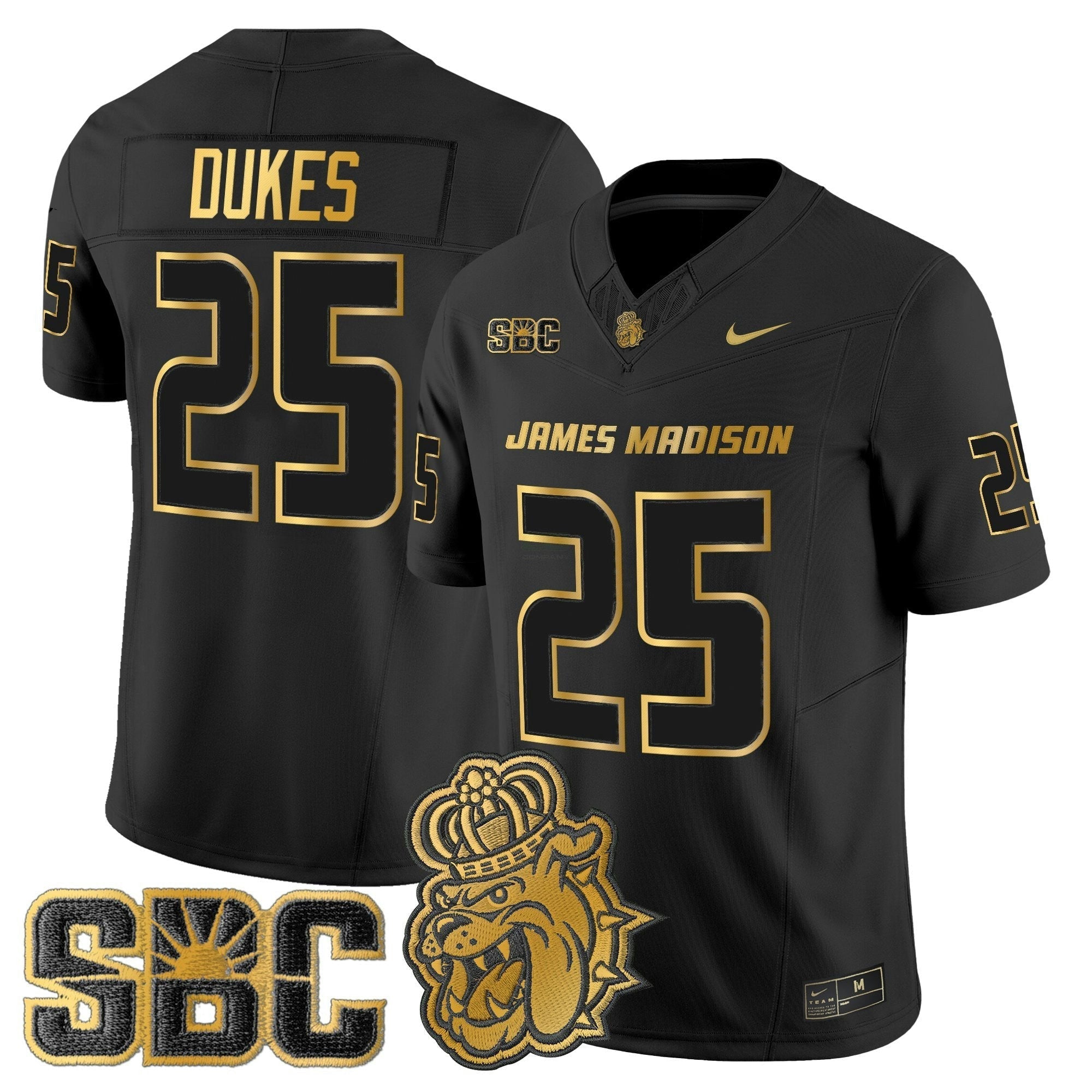 Camisa NCAA 2025 Dourada Vapor Limited Jersey