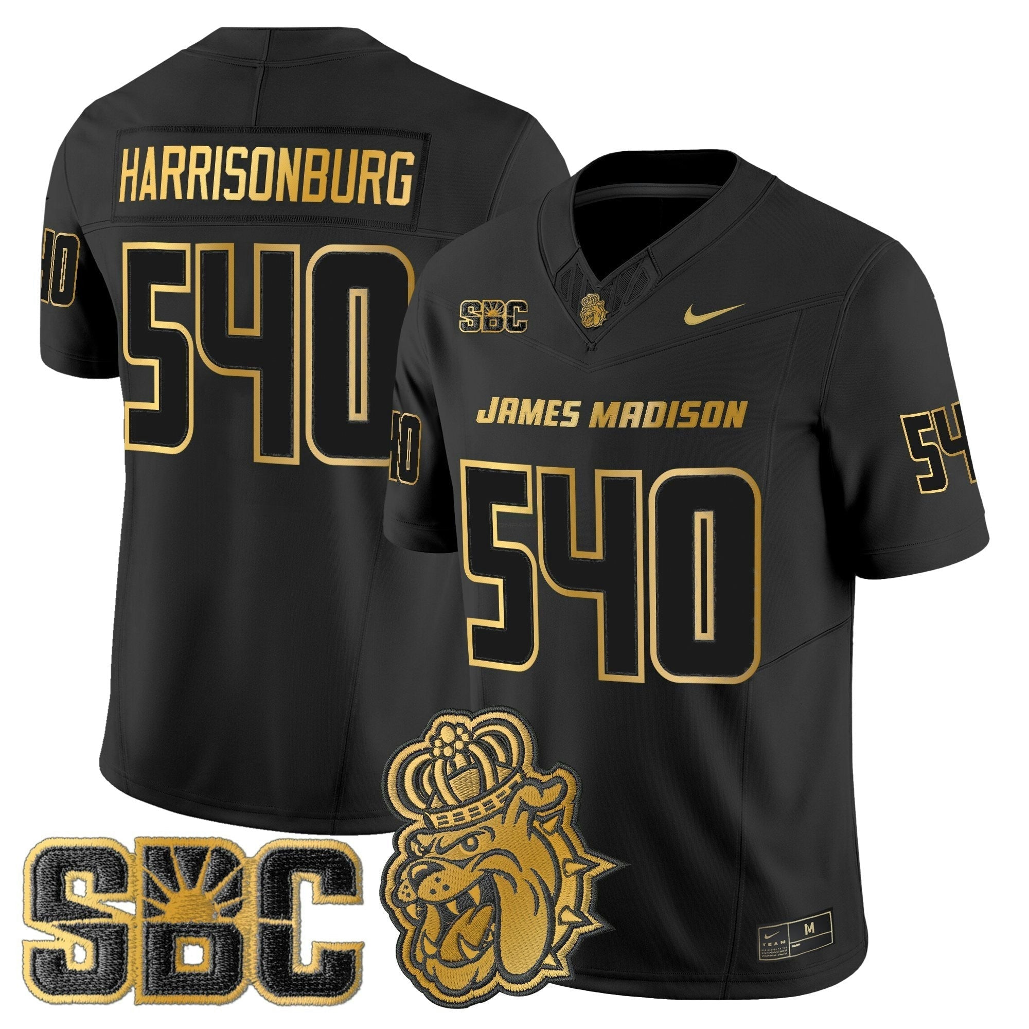 Camisa NCAA 2025 Dourada Vapor Limited Jersey