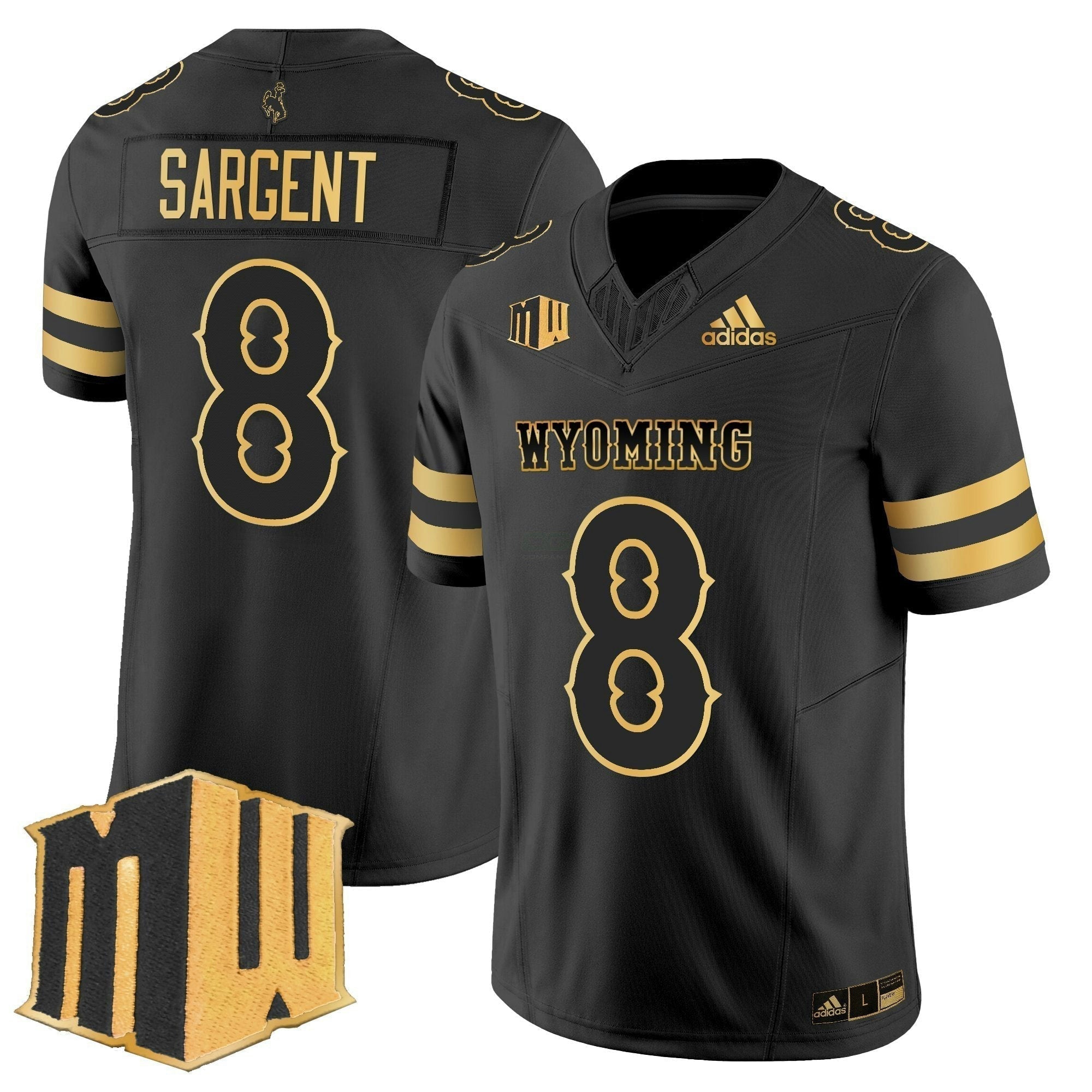 Camisa NCAA 2025 Dourada Vapor Limited Jersey