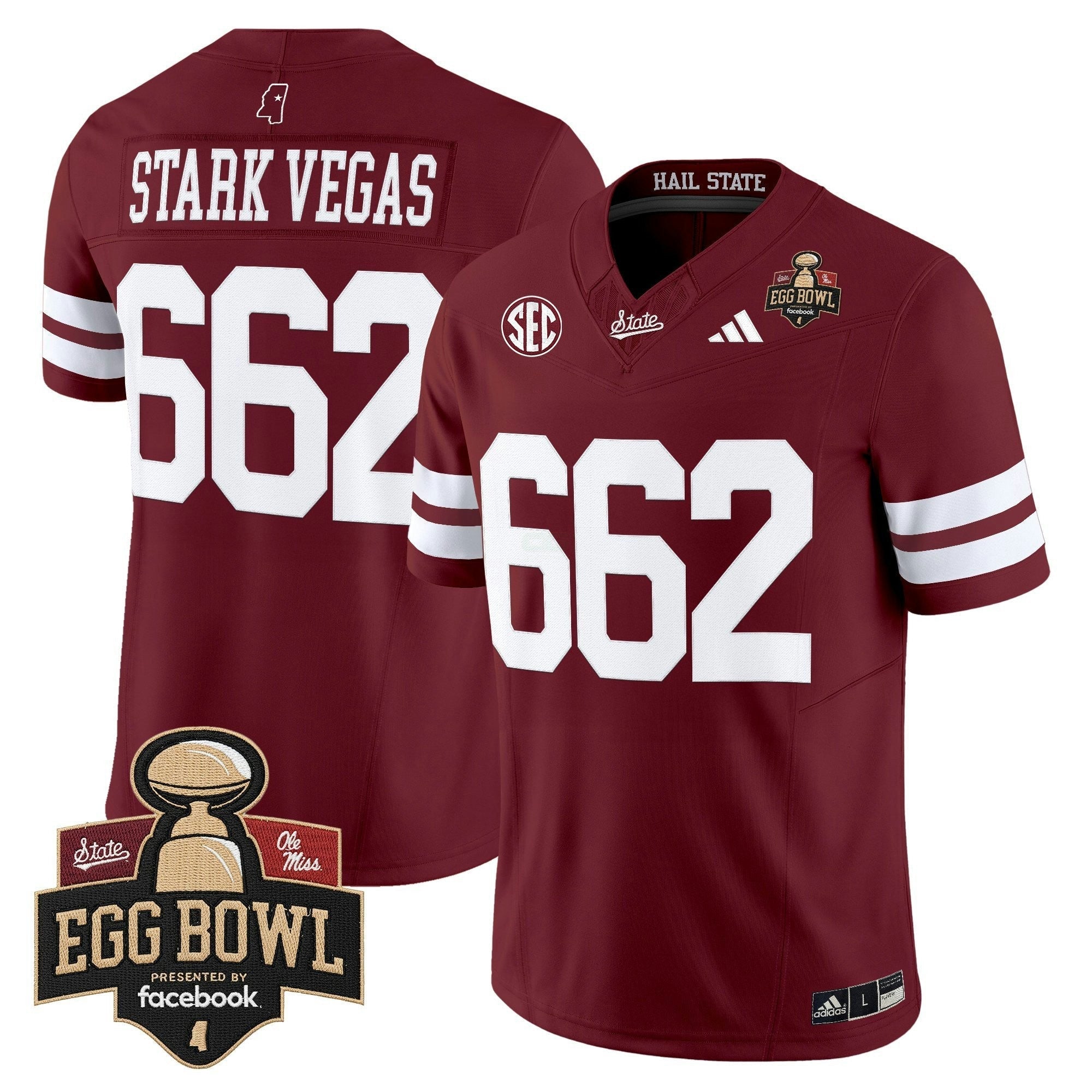 Camisa NCAA 2025 Egg Bowl Vapor Limited Jersey