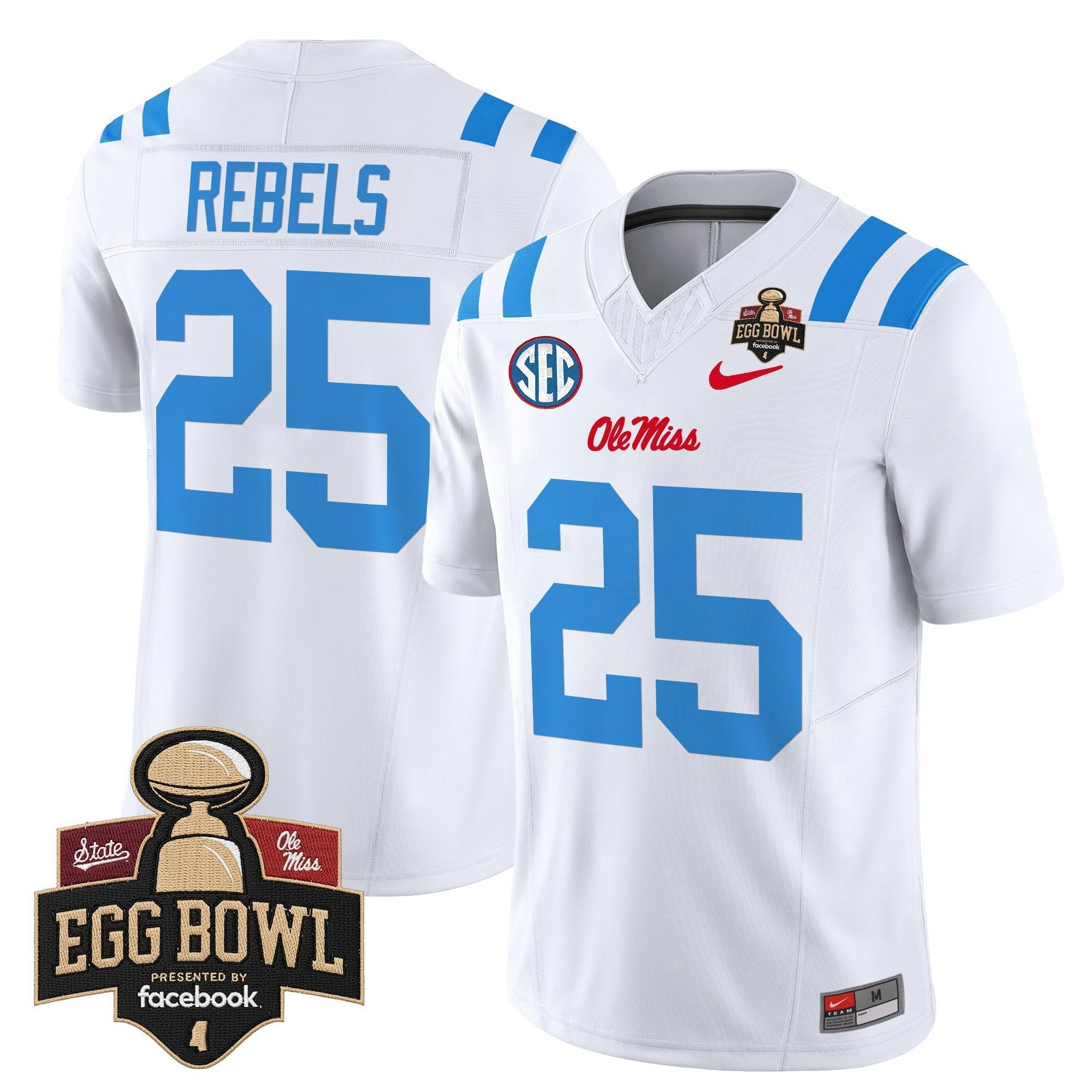 Camisa NCAA 2025 Egg Bowl Vapor Limited Jersey