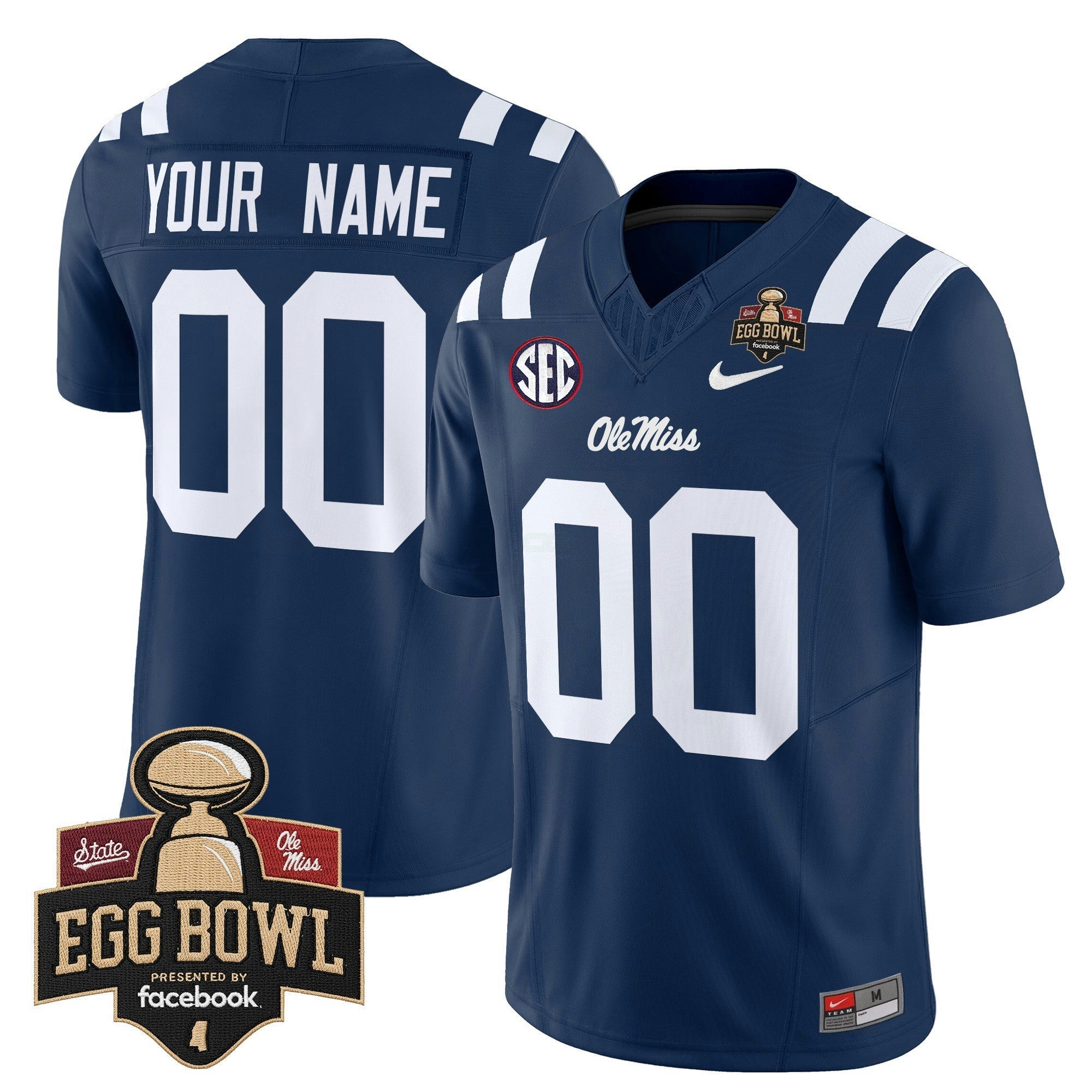 Camisa NCAA 2025 Egg Bowl Vapor Limited Jersey