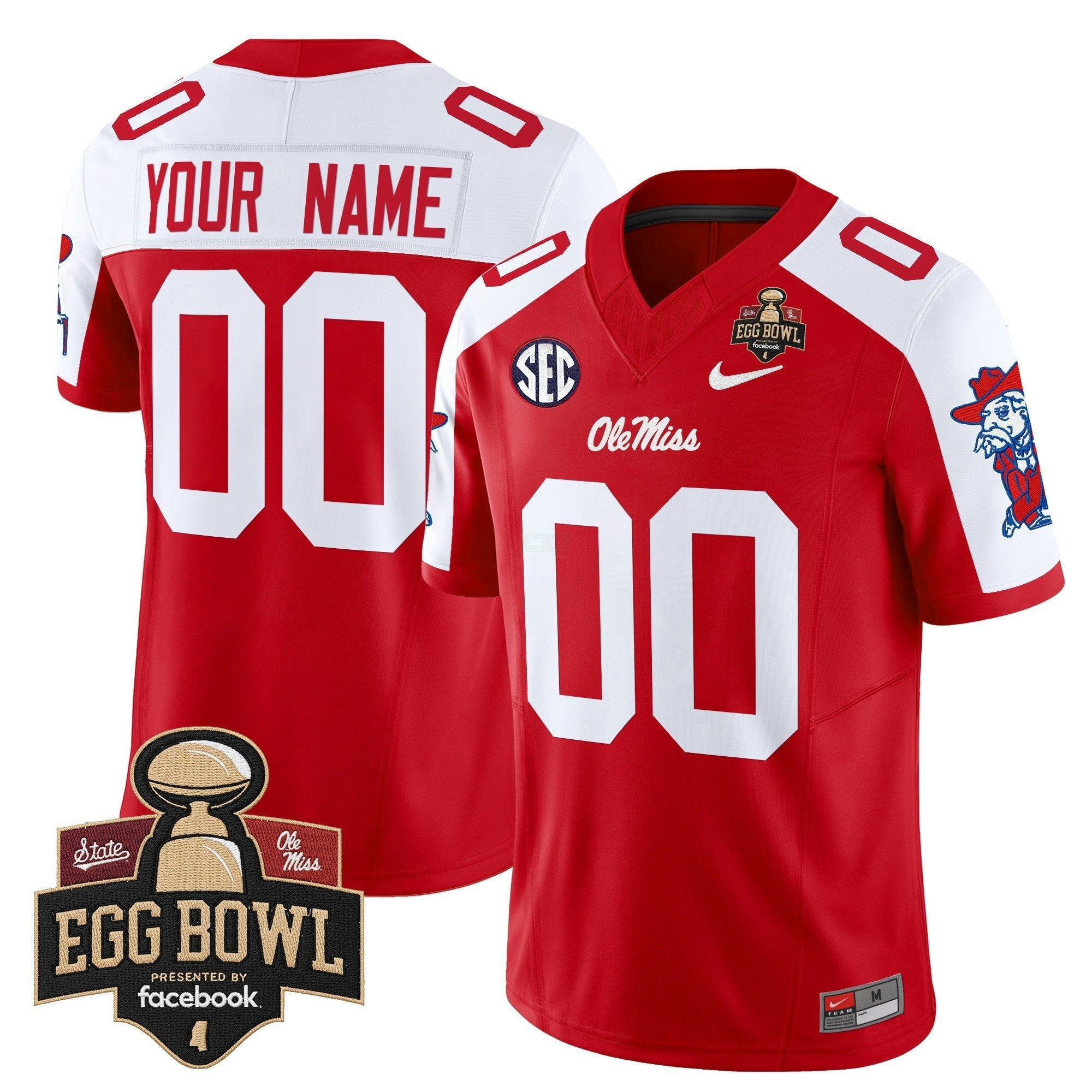 Camisa NCAA 2025 Egg Bowl Vapor Limited Jersey