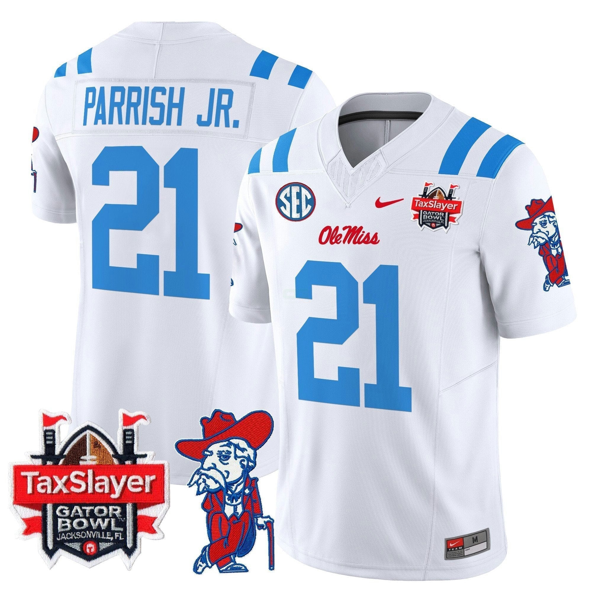 Camisa NCAA 2025 Gator Bowl Patch Vapor Limited Jersey