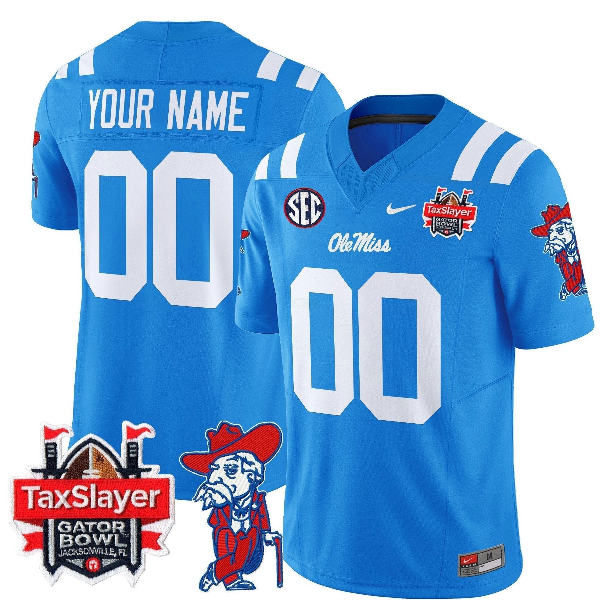 Camisa NCAA 2025 Gator Bowl Patch Vapor Limited Jersey