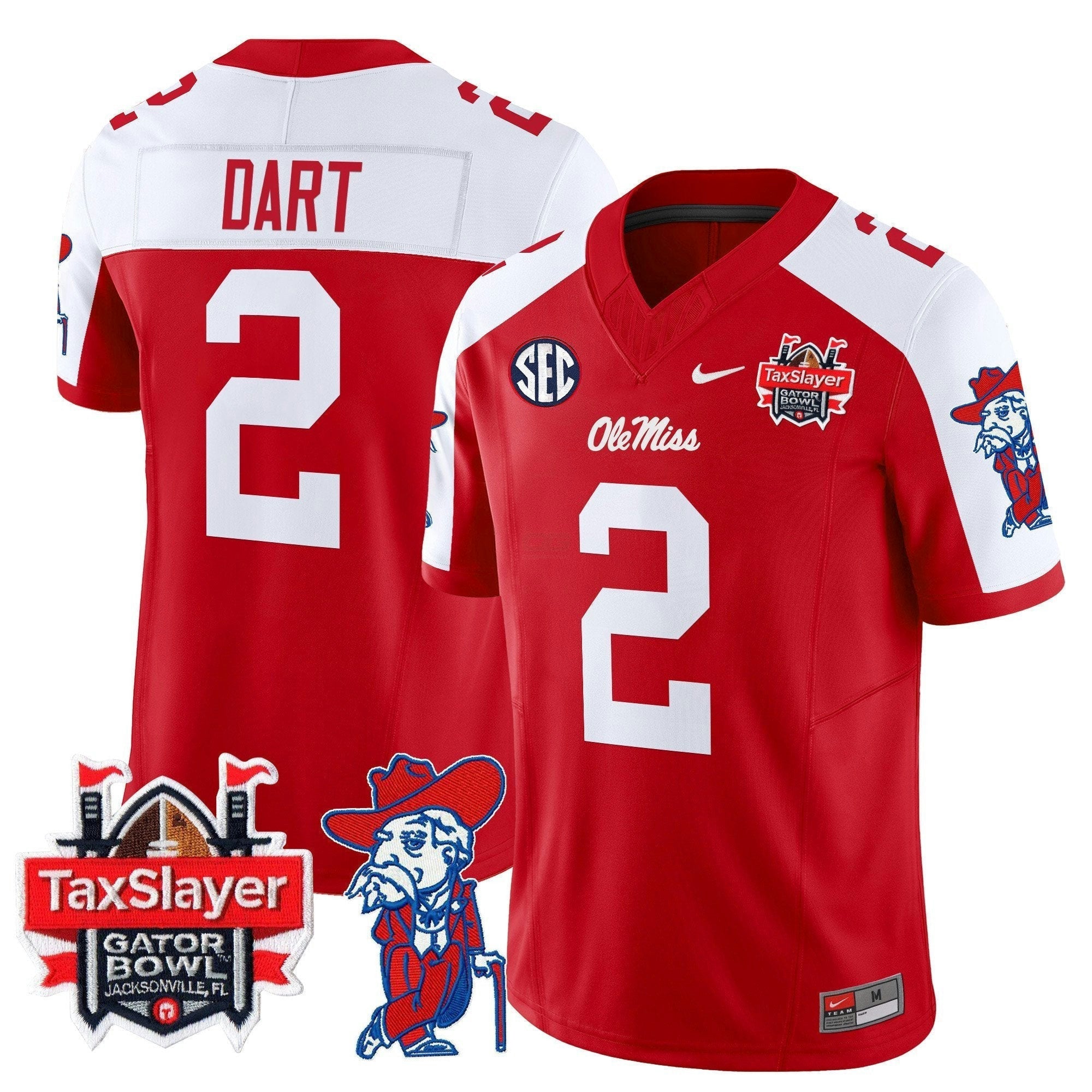 Camisa NCAA 2025 Gator Bowl Patch Vapor Limited Jersey