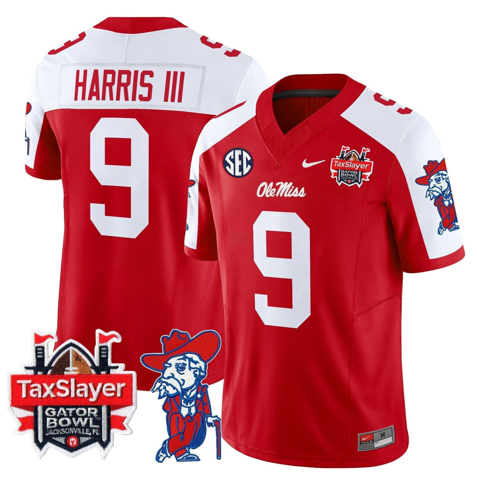 Camisa NCAA 2025 Gator Bowl Patch Vapor Limited Jersey