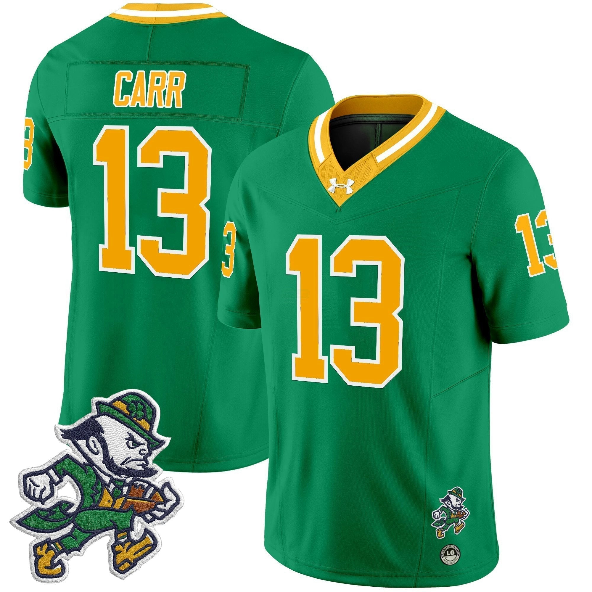 Camisa NCAA 2025 'Gridiron Leprechaun Edition' Vapor Limited Jersey