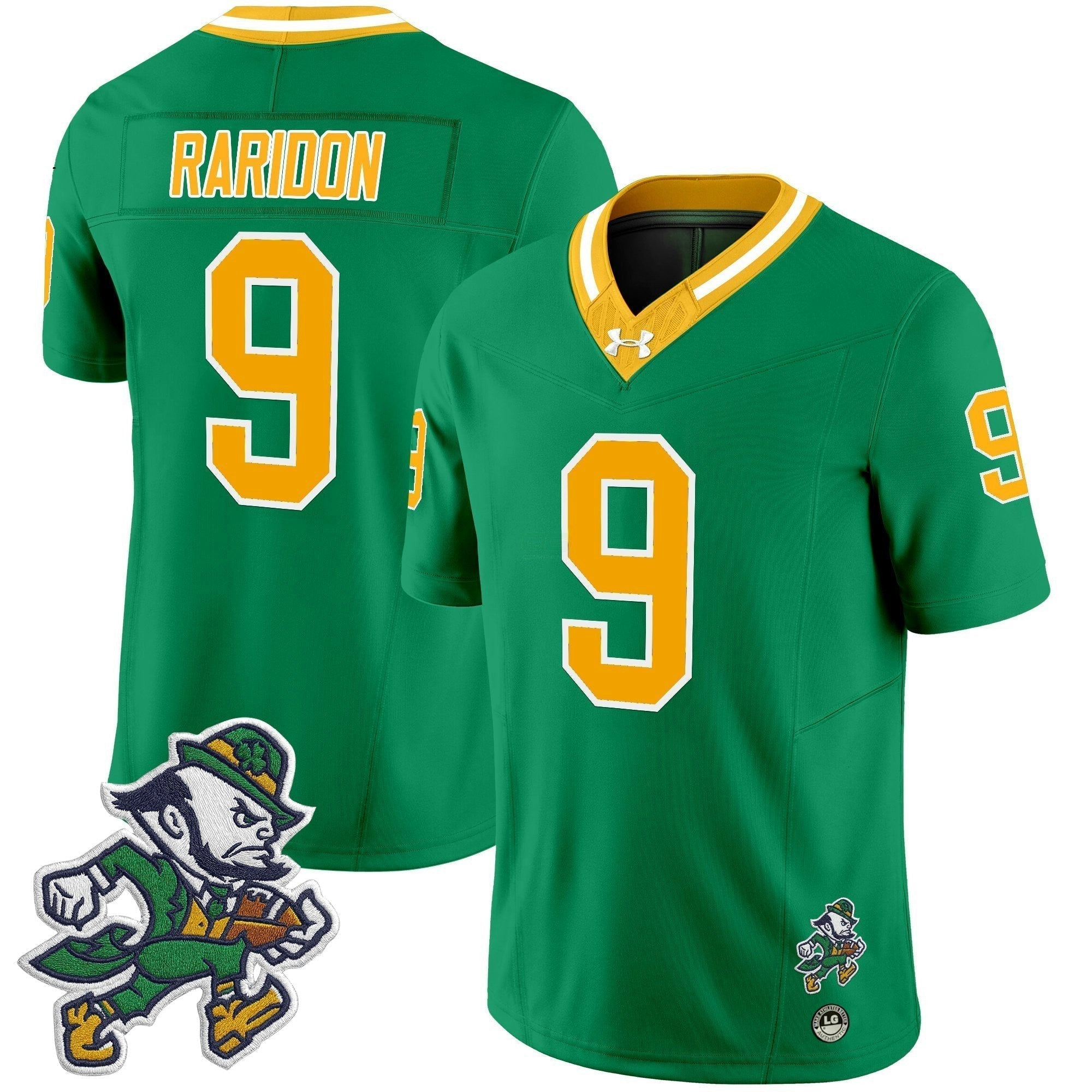 Camisa NCAA 2025 'Gridiron Leprechaun Edition' Vapor Limited Jersey
