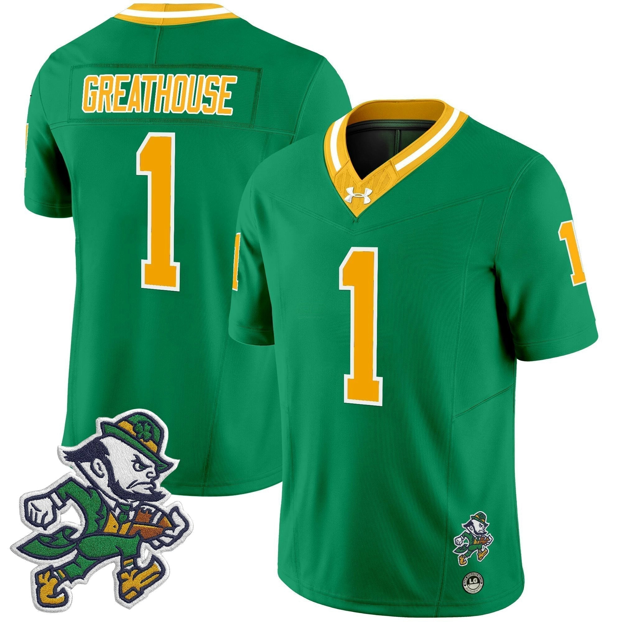 Camisa NCAA 2025 'Gridiron Leprechaun Edition' Vapor Limited Jersey