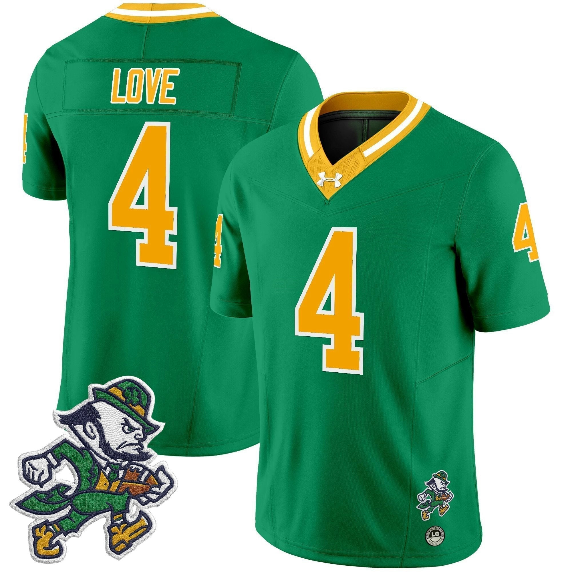 Camisa NCAA 2025 'Gridiron Leprechaun Edition' Vapor Limited Jersey