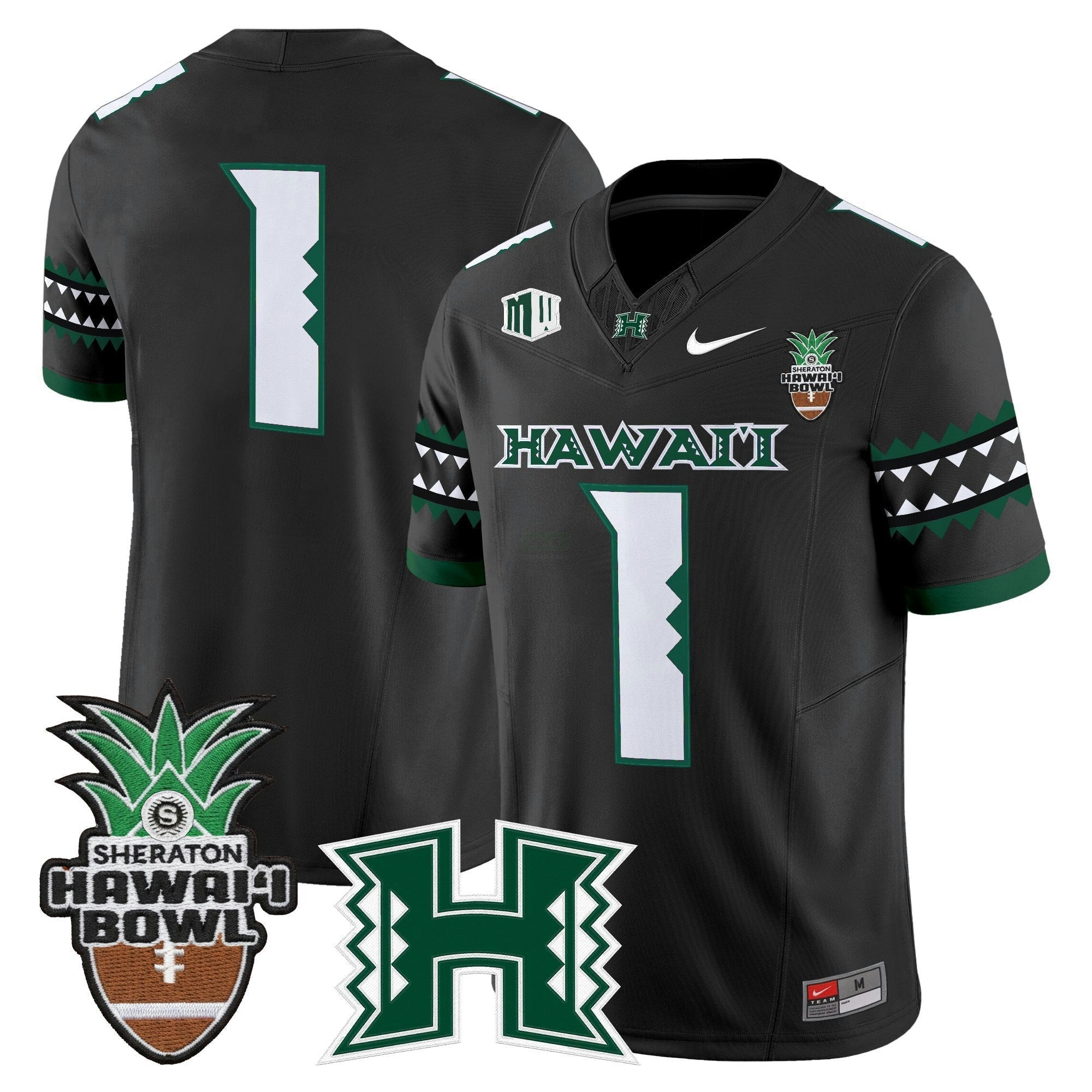 Camisa NCAA 2025 Hawai'i Bowl Vapor Limited Jersey
