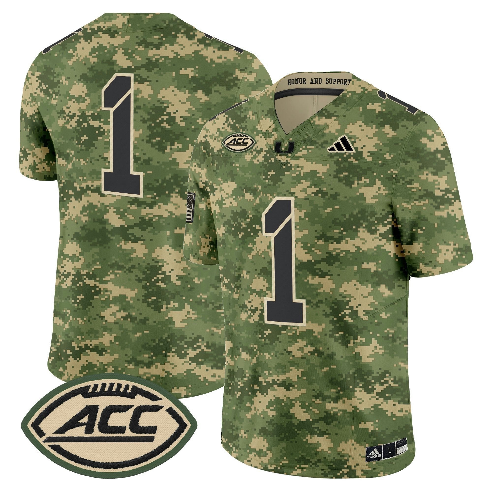 Camisa NCAA 2025 'Honor and Support' Vapor Limited Jersey