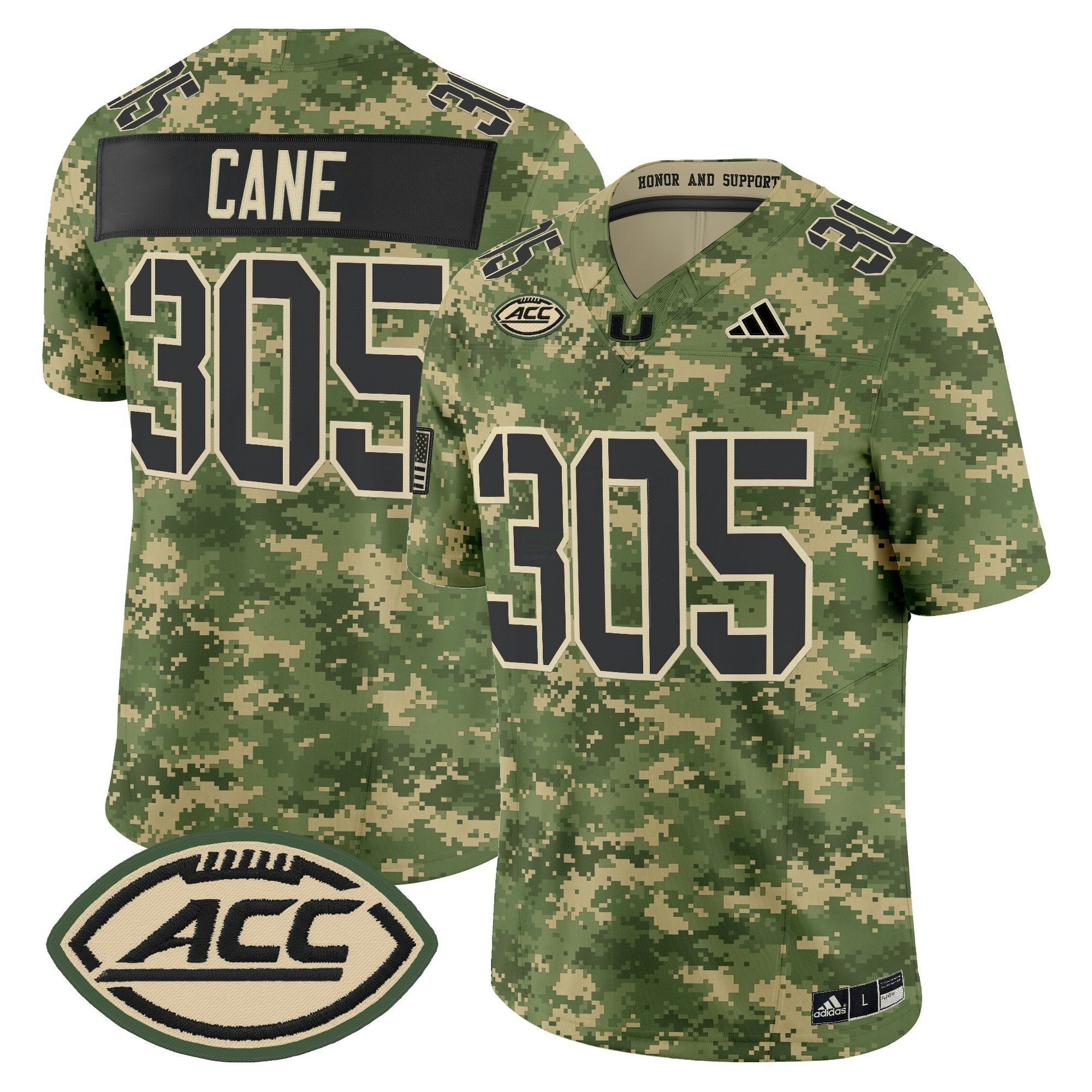 Camisa NCAA 2025 'Honor and Support' Vapor Limited Jersey
