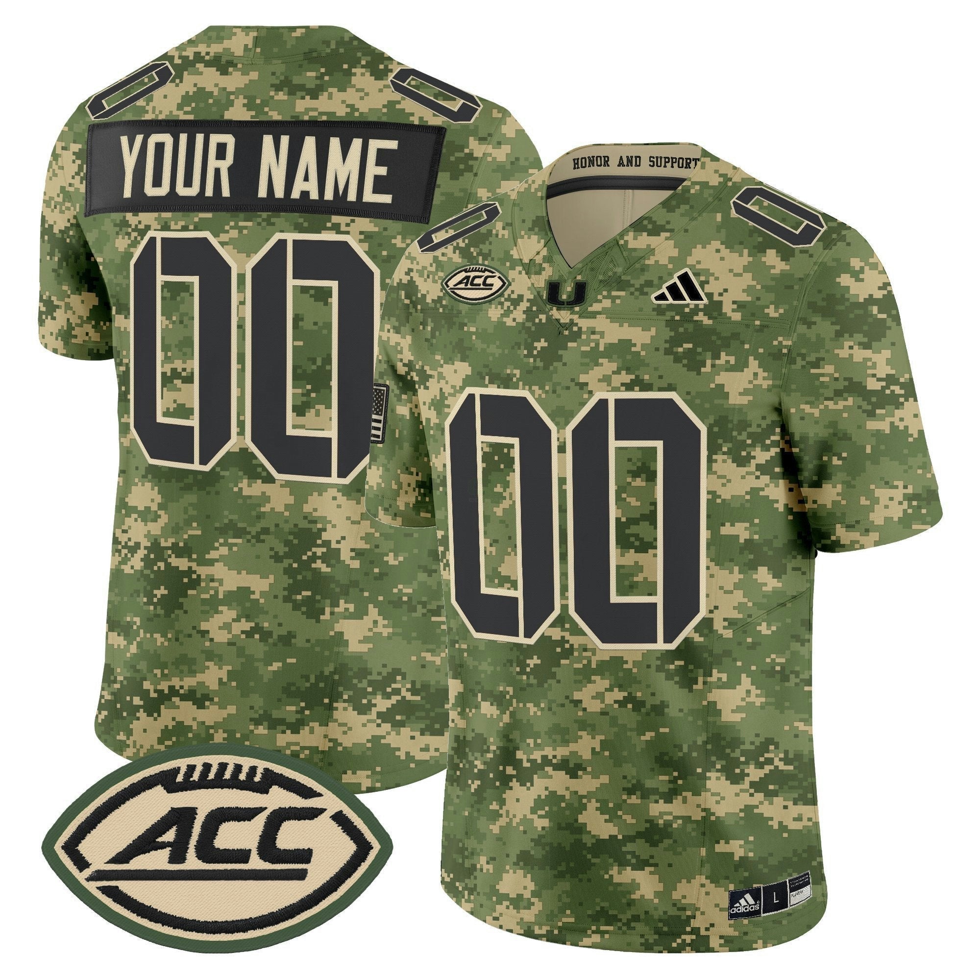 Camisa NCAA 2025 'Honor and Support' Vapor Limited Jersey