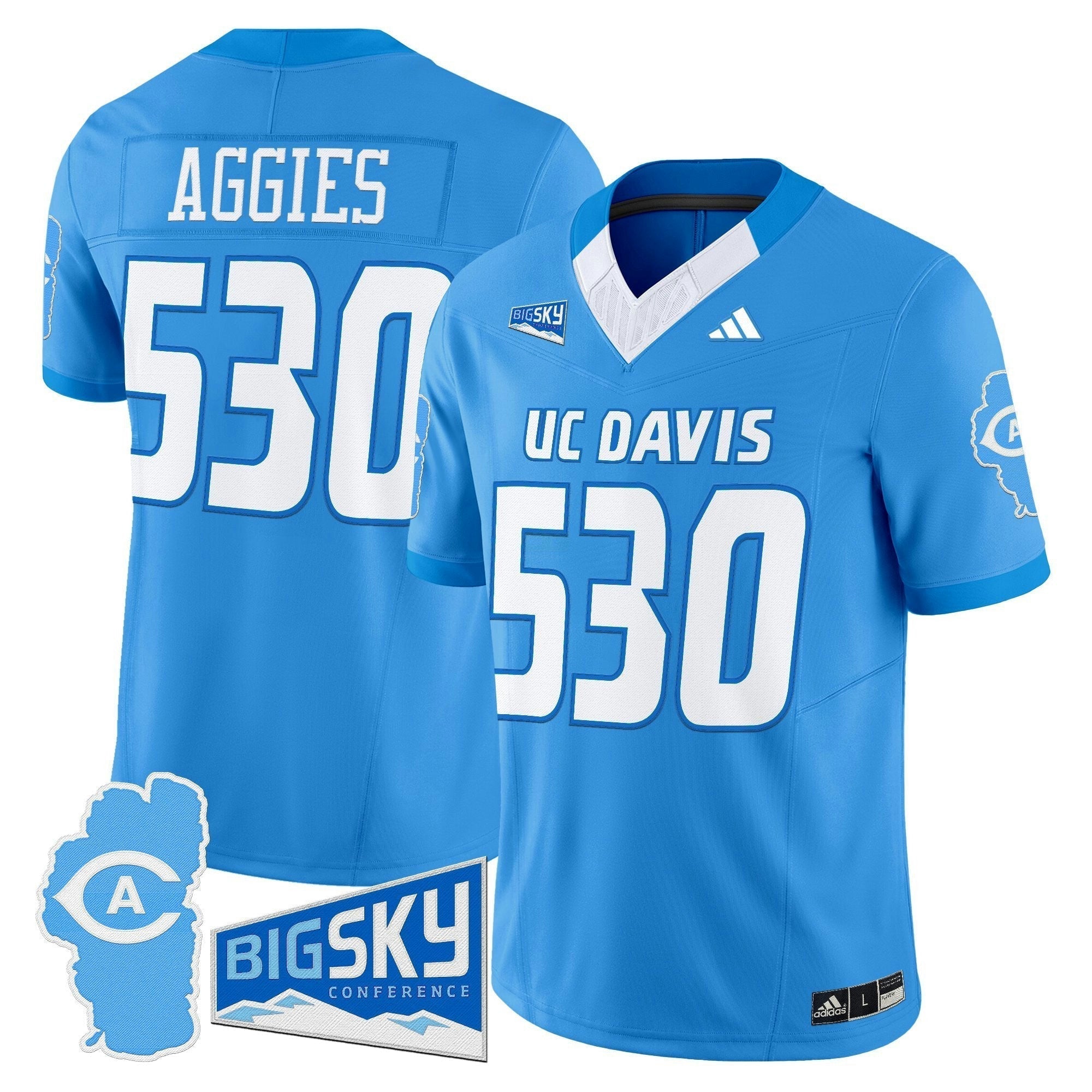 Camisa NCAA 2025 'Lake Tahoe Patch' Vapor Limited Jersey