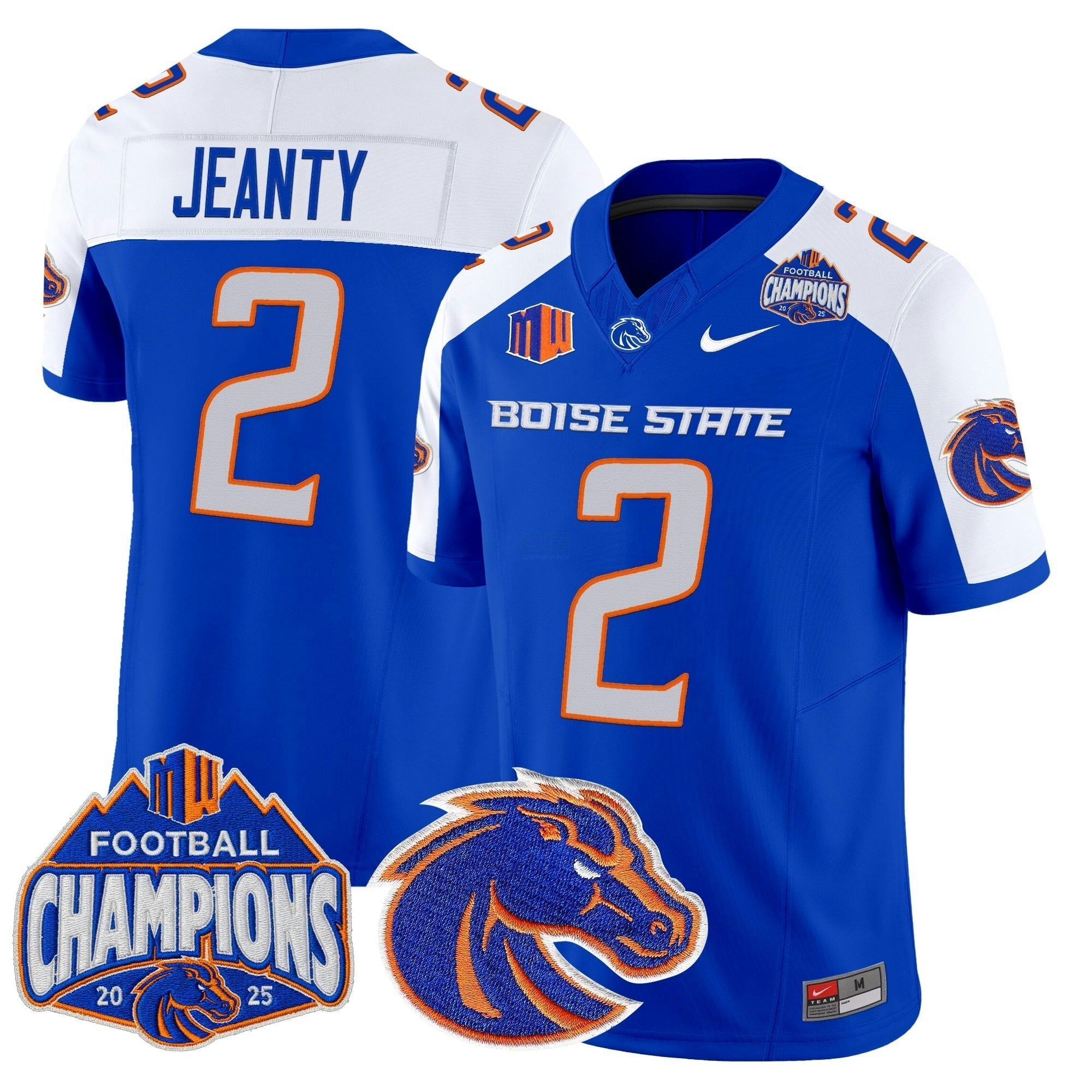 Camisa NCAA 2025 Mountain West Football Champions Vapor Limited Jersey