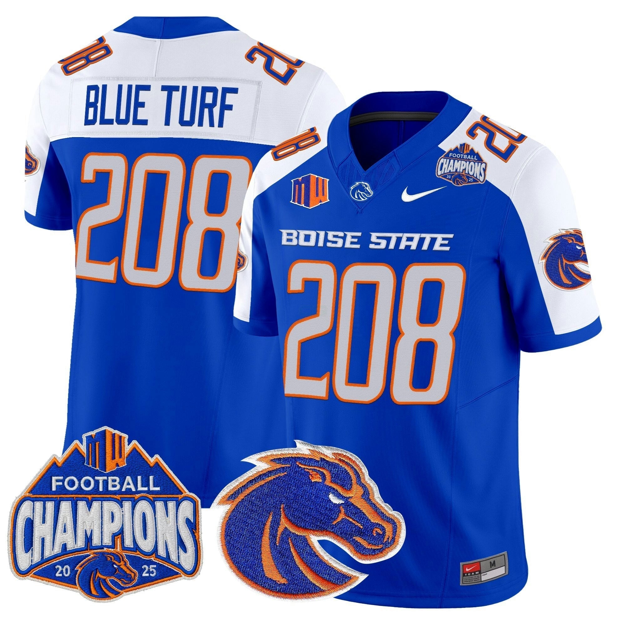 Camisa NCAA 2025 Mountain West Football Champions Vapor Limited Jersey