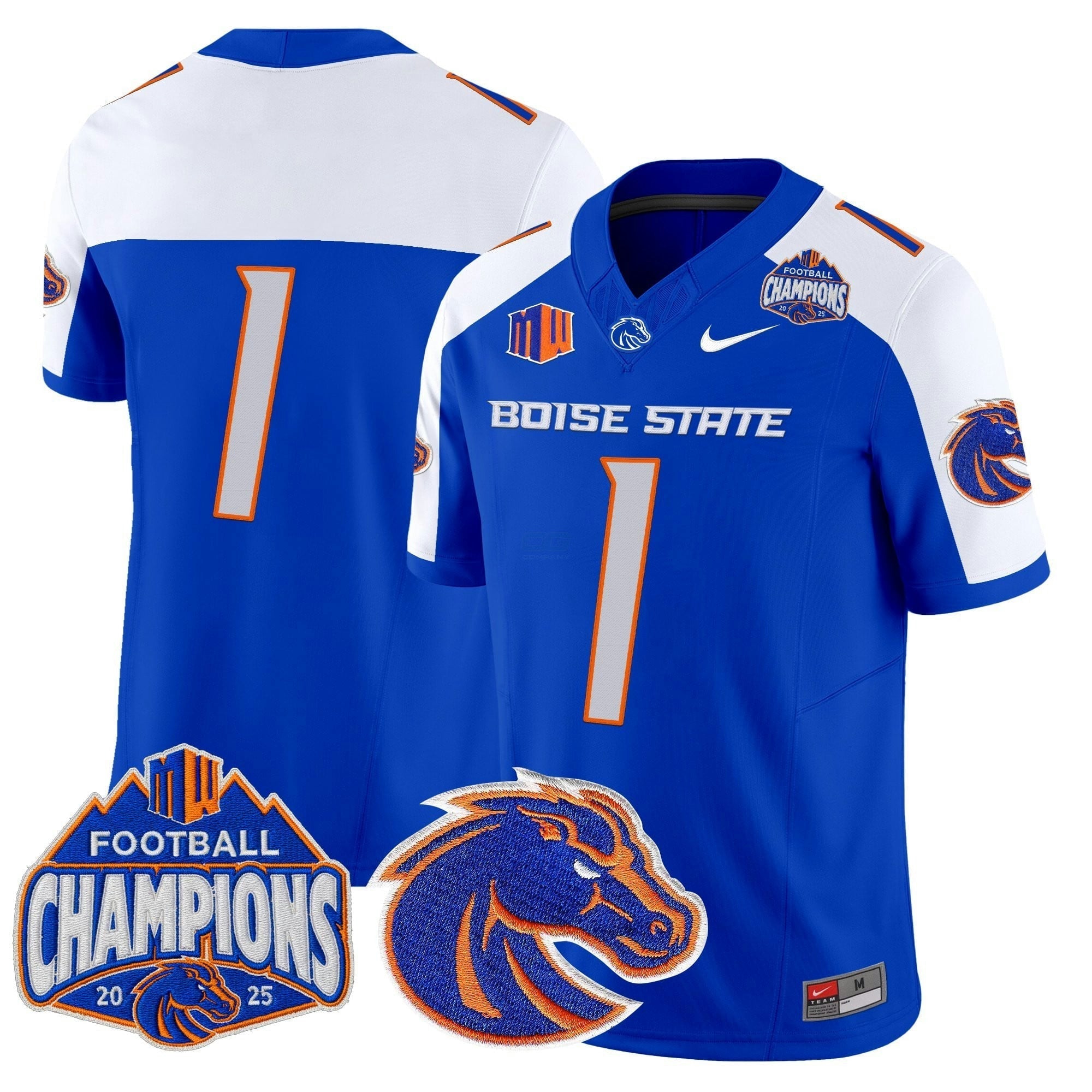 Camisa NCAA 2025 Mountain West Football Champions Vapor Limited Jersey