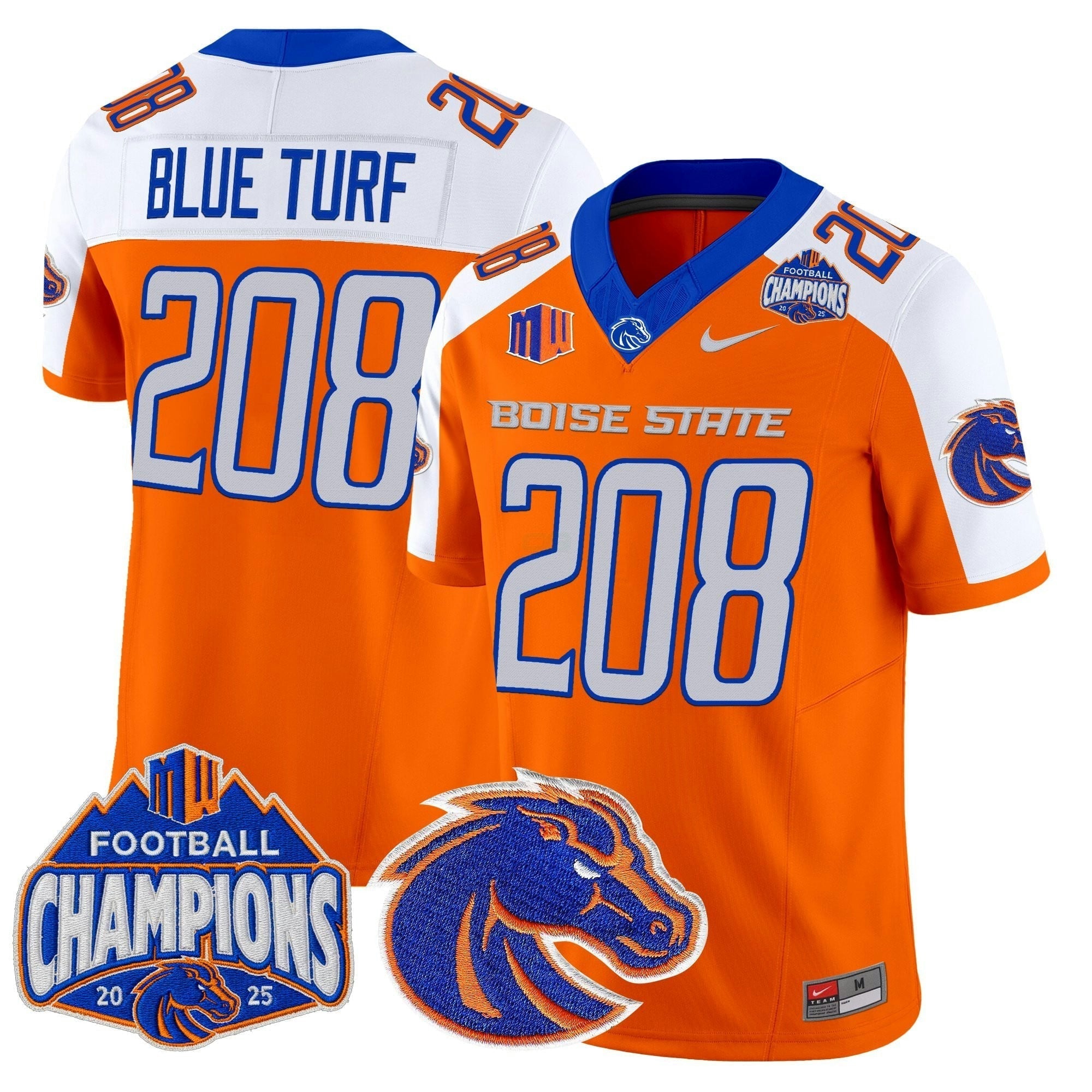 Camisa NCAA 2025 Mountain West Football Champions Vapor Limited Jersey
