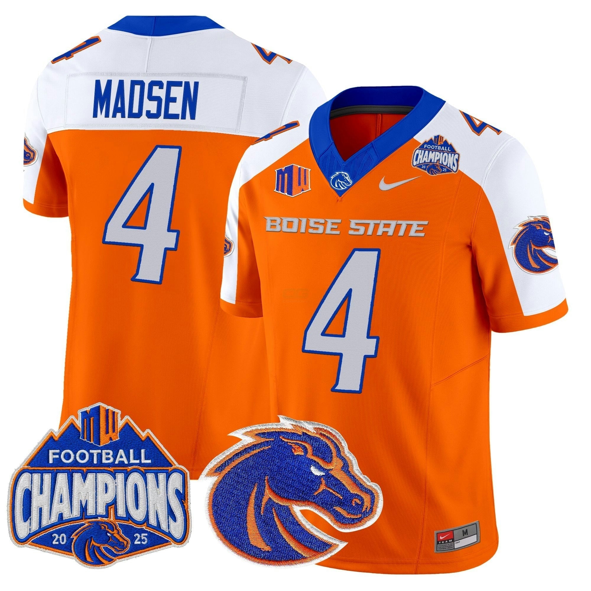 Camisa NCAA 2025 Mountain West Football Champions Vapor Limited Jersey
