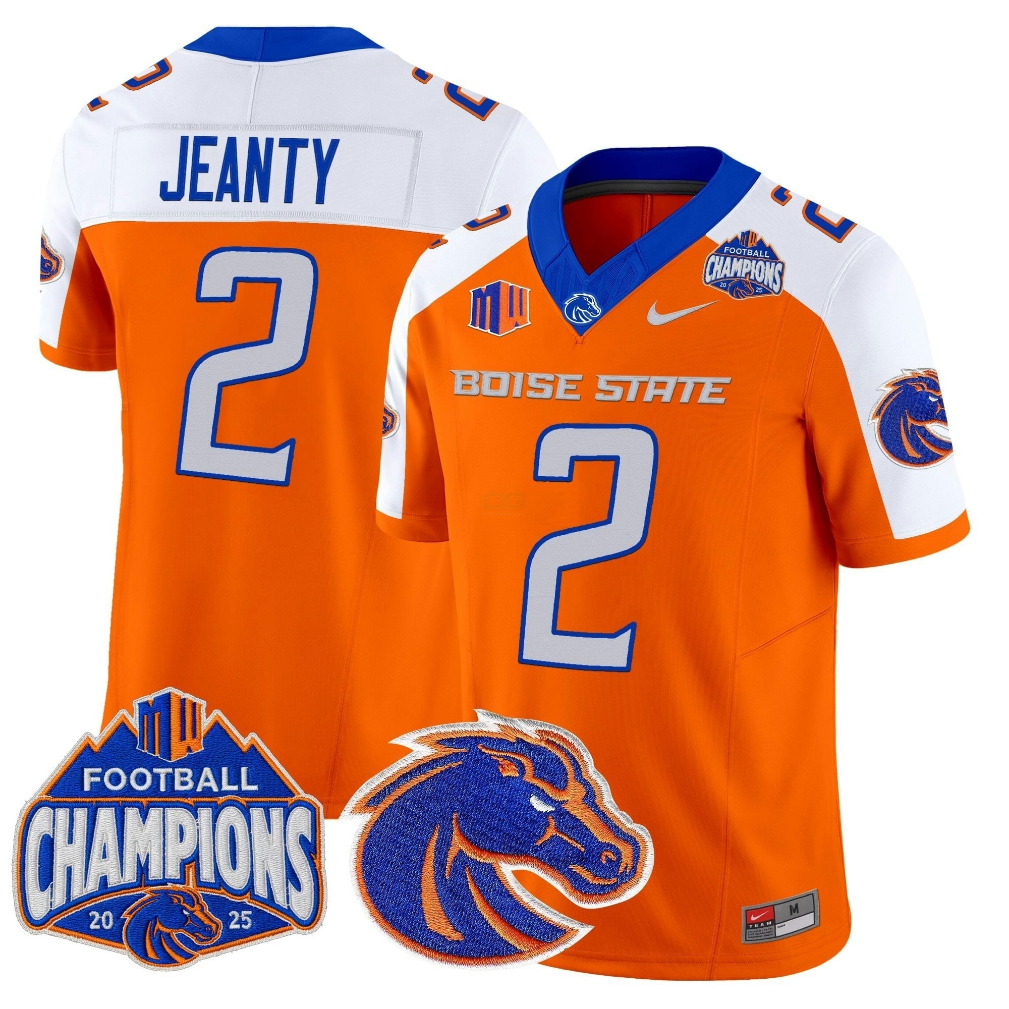 Camisa NCAA 2025 Mountain West Football Champions Vapor Limited Jersey