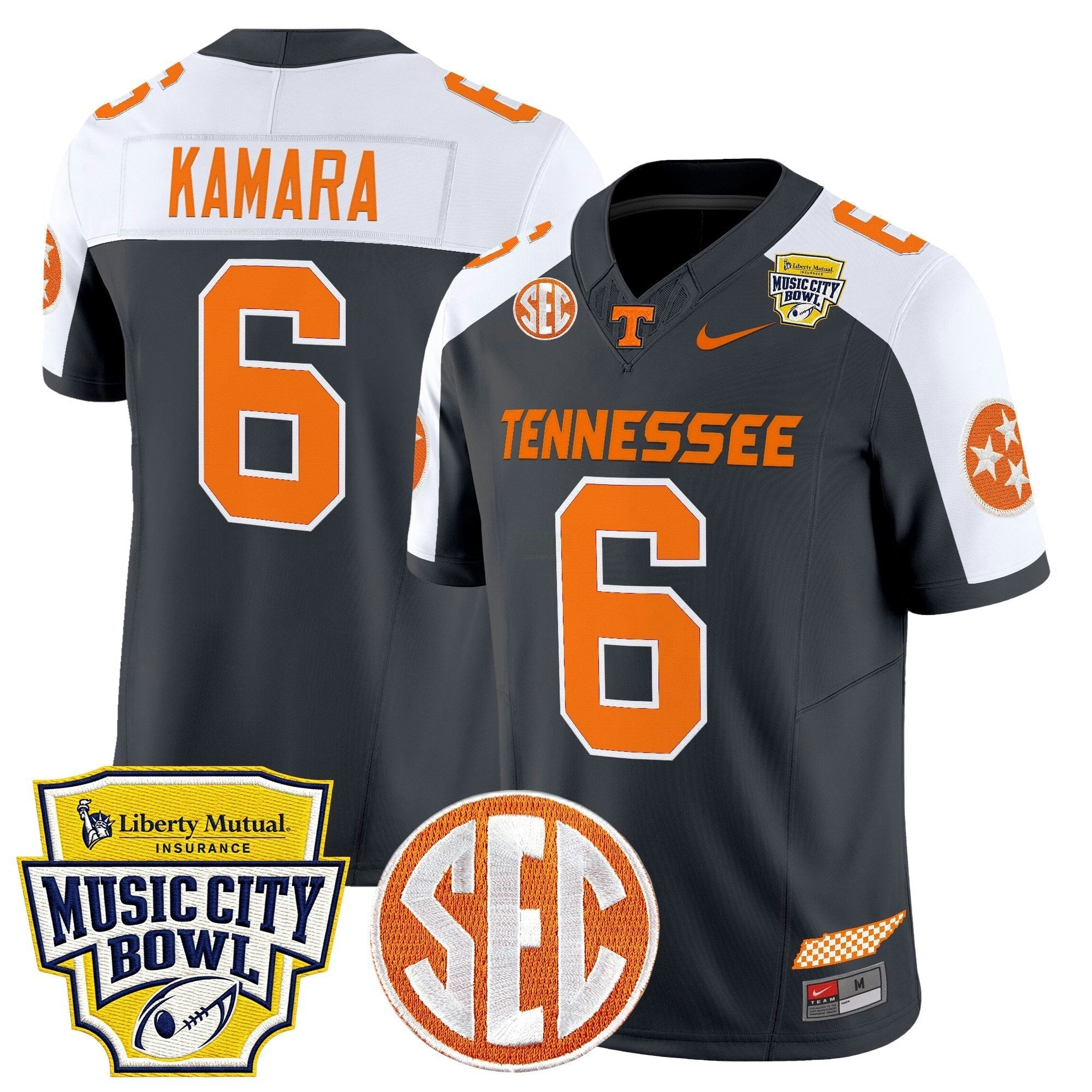 Camisa NCAA 2025 Music City Bowl Vapor Limited Jersey N1
