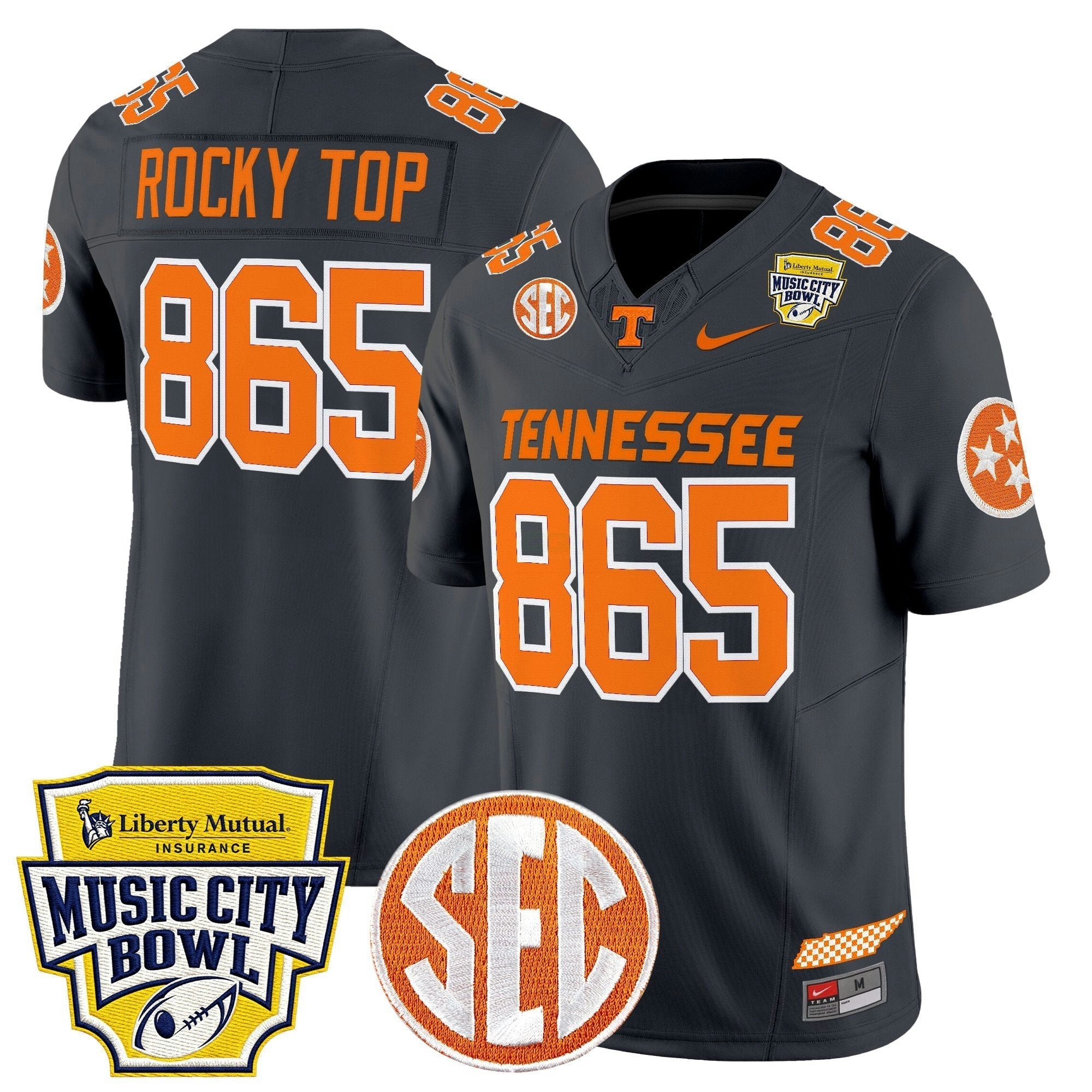 Camisa NCAA 2025 Music City Bowl Vapor Limited Jersey N1