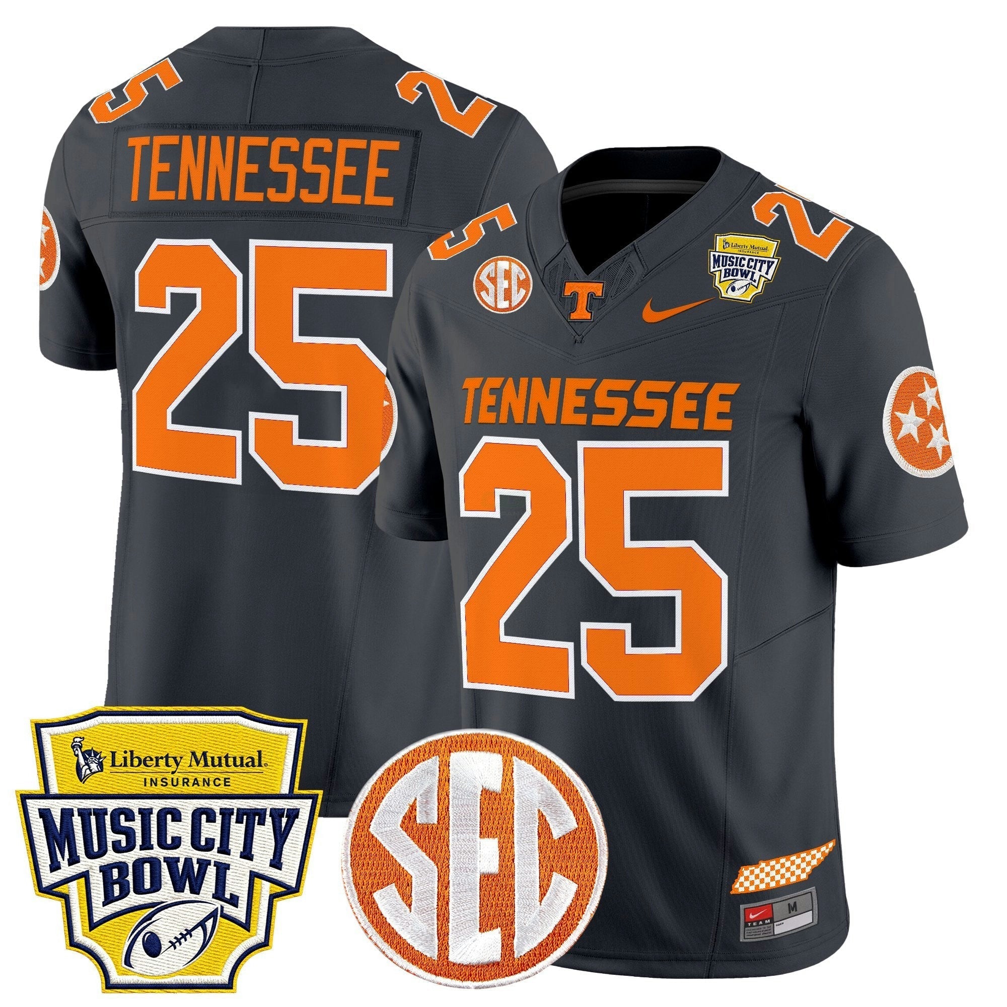 Camisa NCAA 2025 Music City Bowl Vapor Limited Jersey