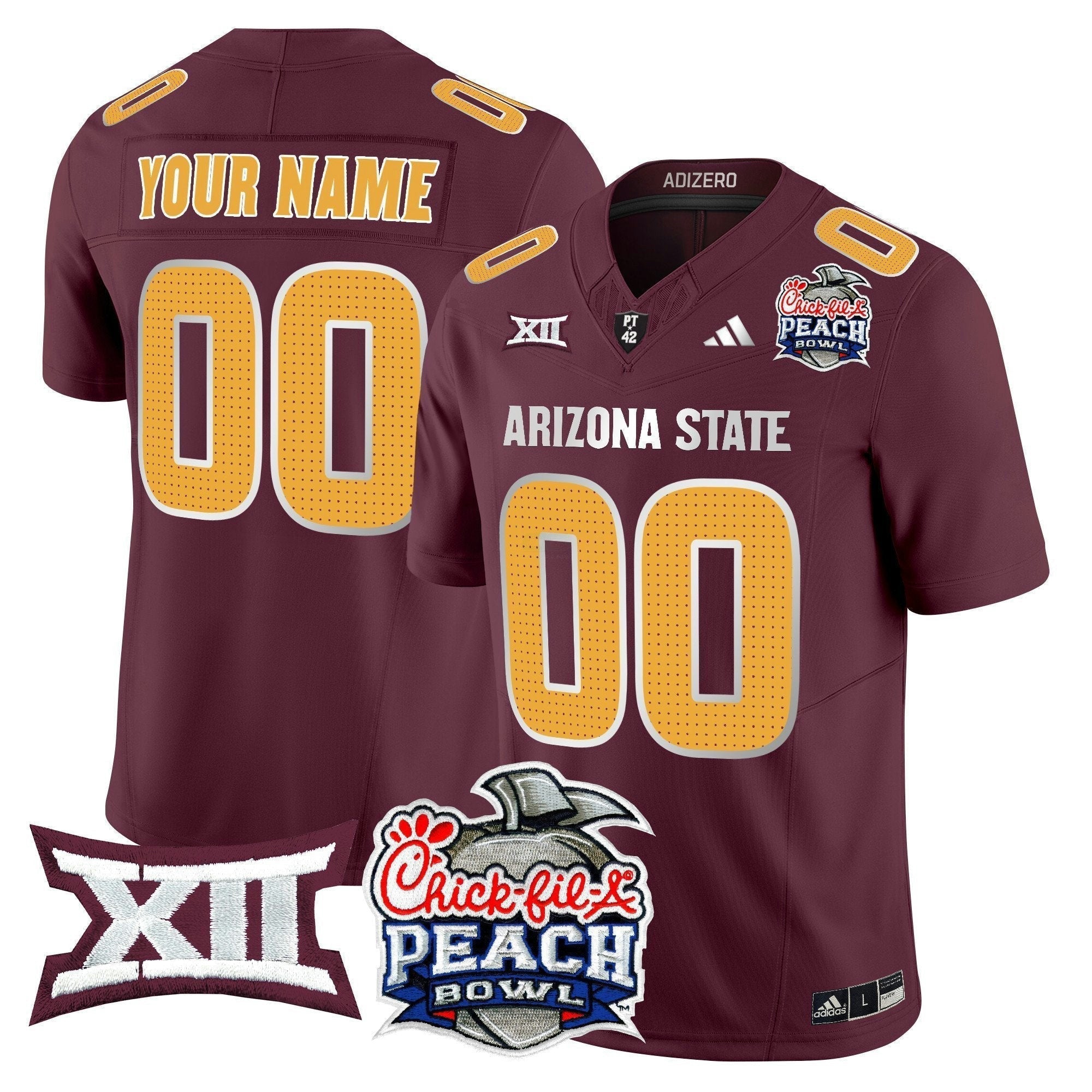 Camisa NCAA 2025 Peach Bowl Vapor Limited Jersey V2
