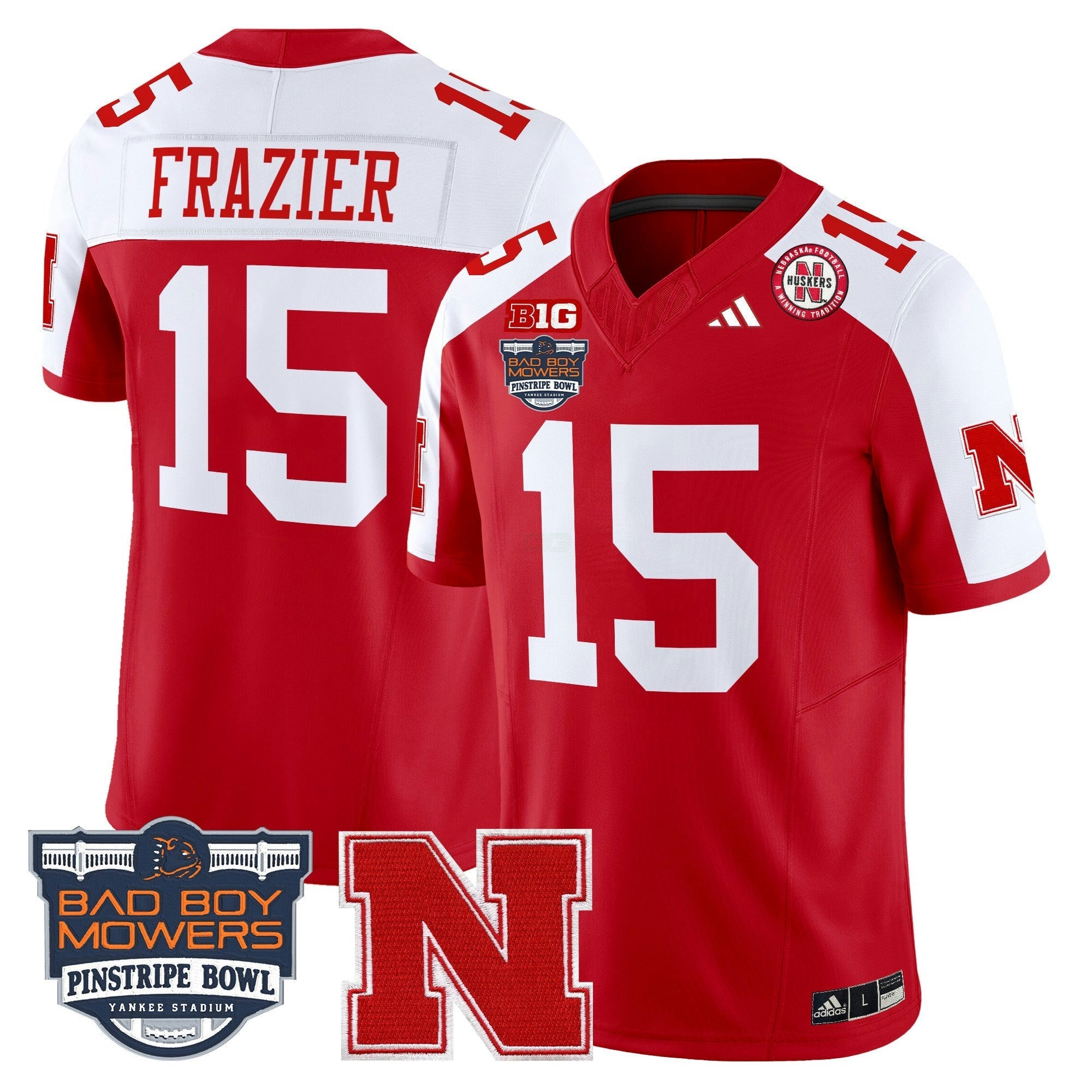 Camisa NCAA 2025 Pinstripe Bowl Patch Vapor Limited Jersey