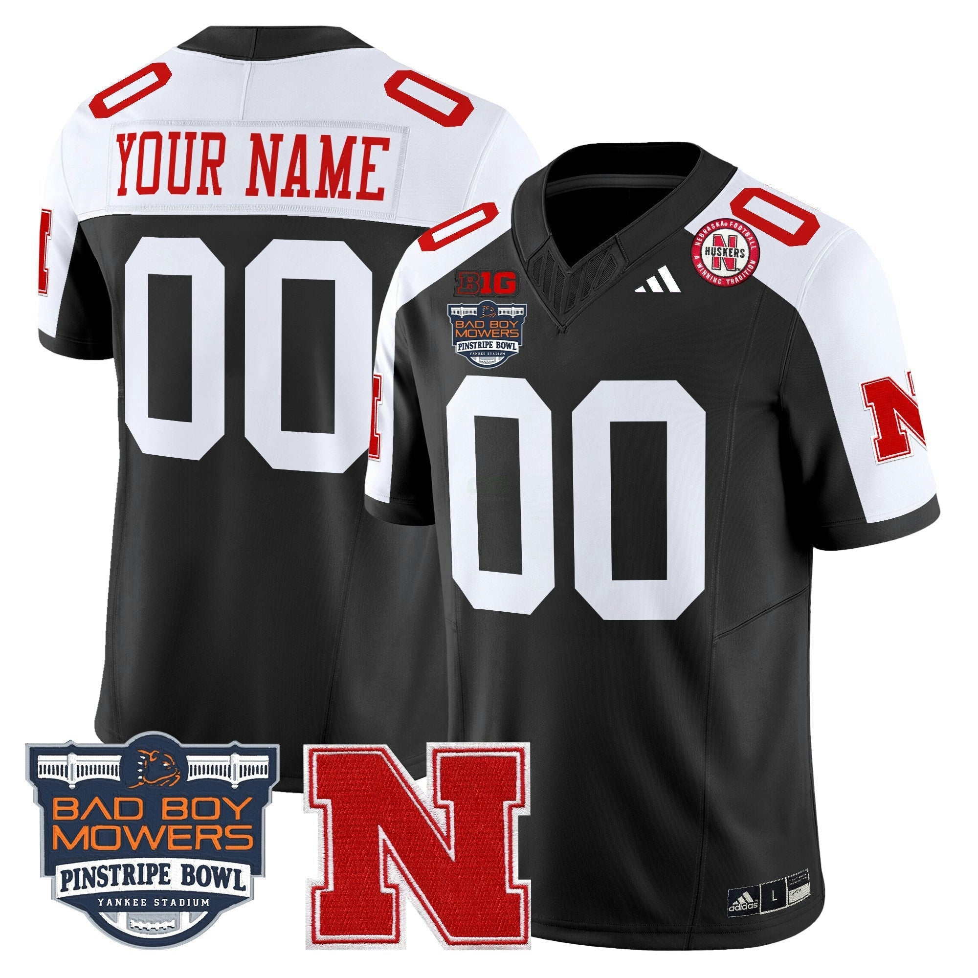 Camisa NCAA 2025 Pinstripe Bowl Patch Vapor Limited Jersey