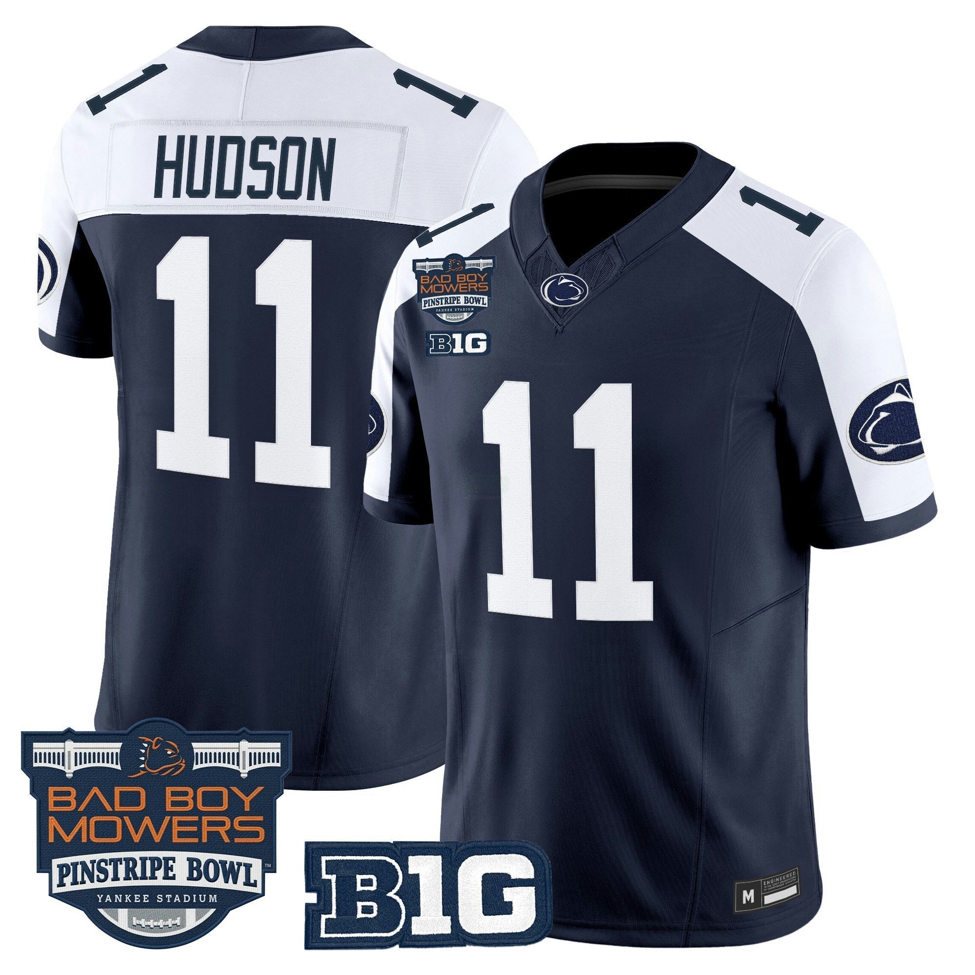 Camisa NCAA 2025 Pinstripe Bowl Vapor Limited Jersey V2