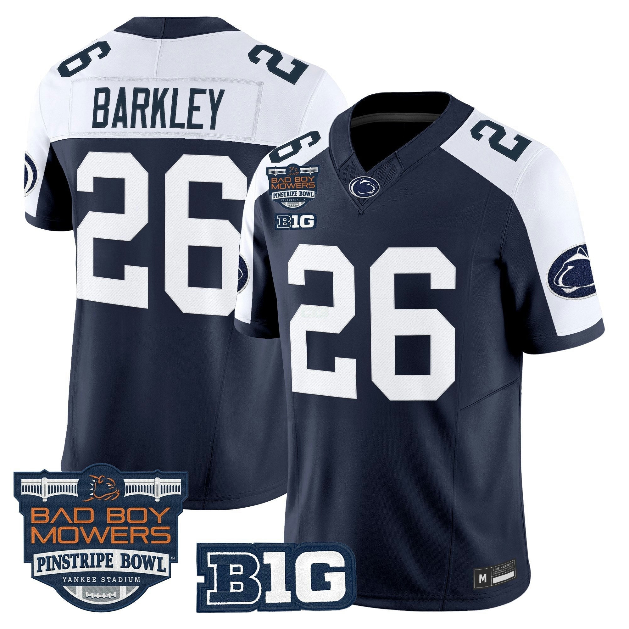 Camisa NCAA 2025 Pinstripe Bowl Vapor Limited Jersey V2