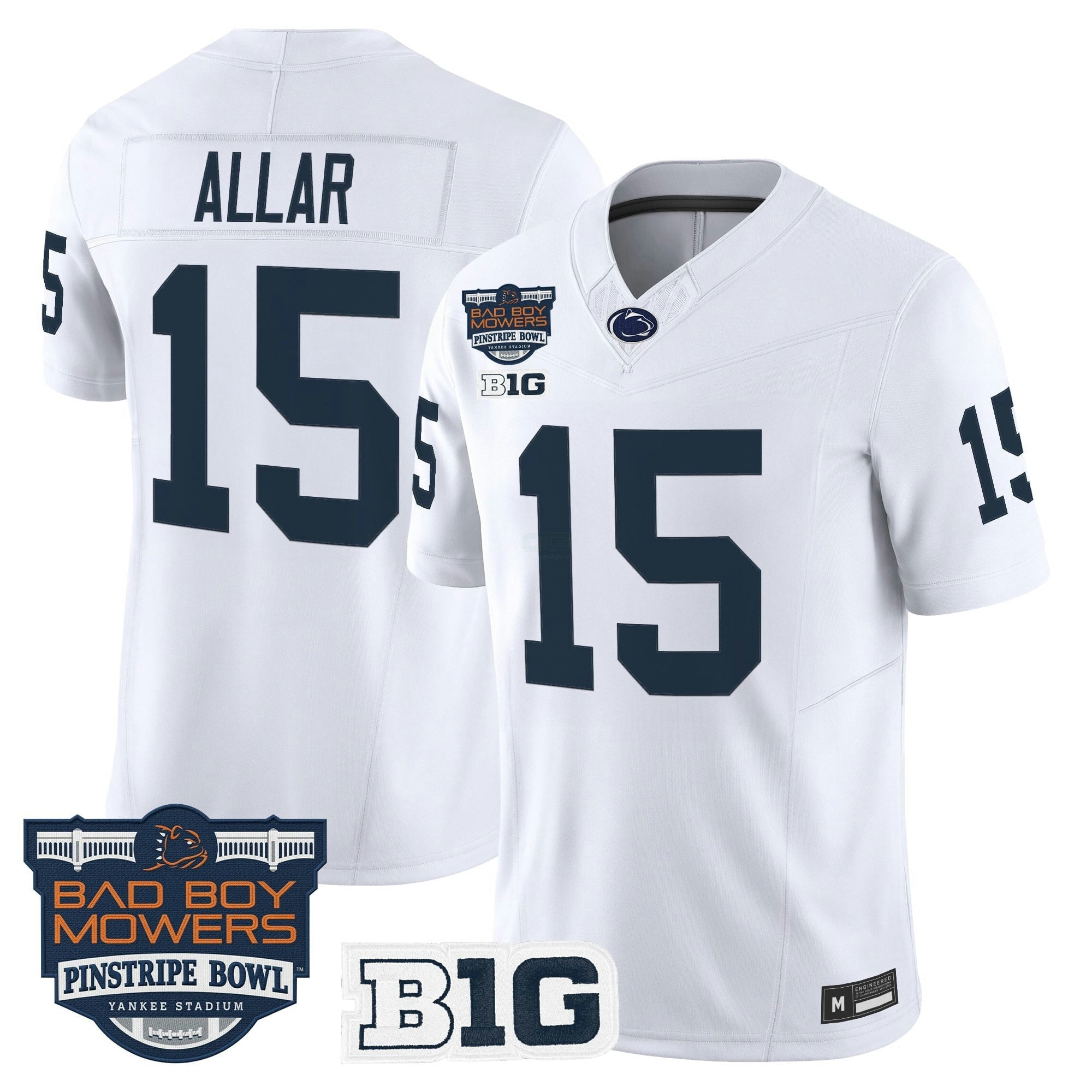 Camisa NCAA 2025 Pinstripe Bowl Vapor Limited Jersey V2