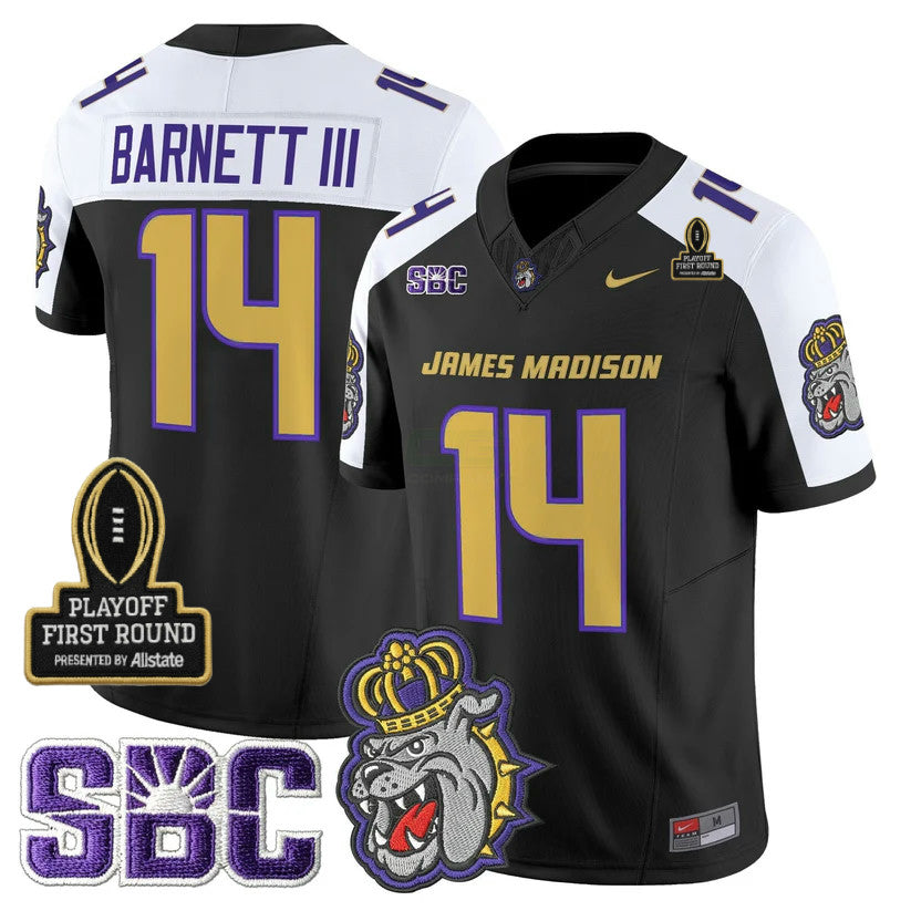 Camisa NCAA 2025 Playoff First Round Patch Jersey