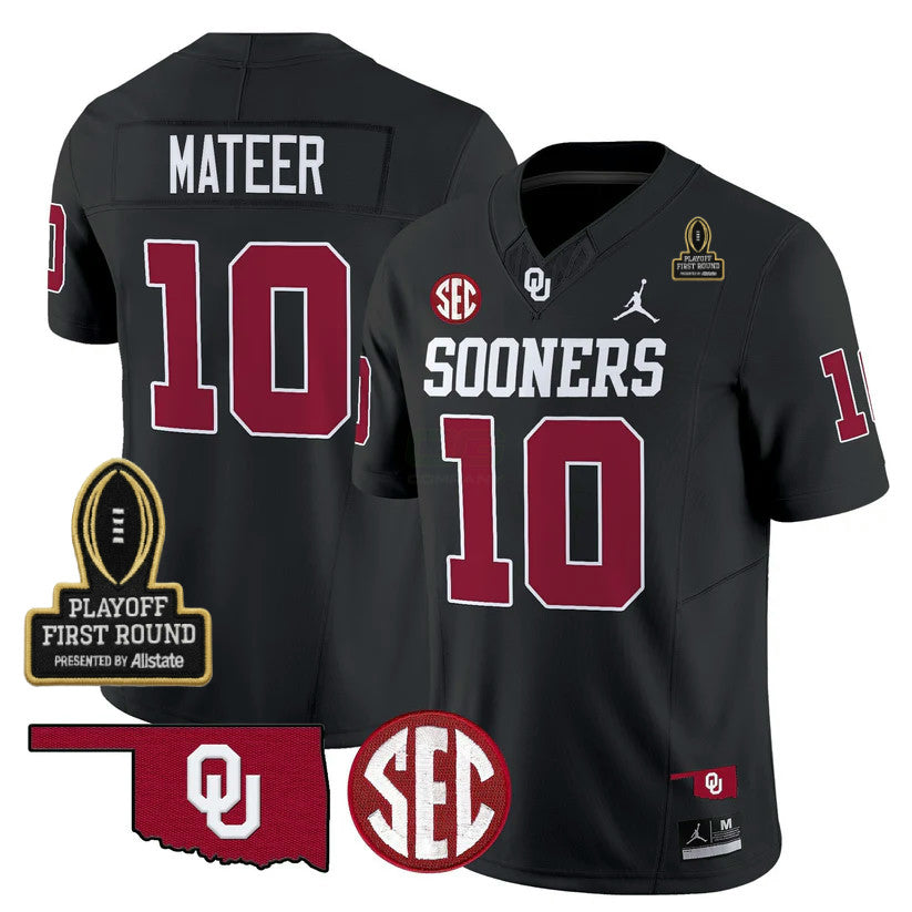 Camisa NCAA 2025 Playoff First Round Patch Jersey