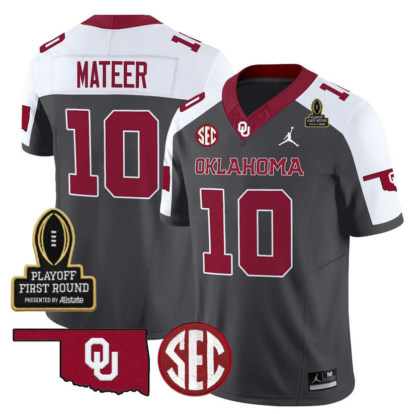 Camisa NCAA 2025 Playoff First Round Patch Jersey