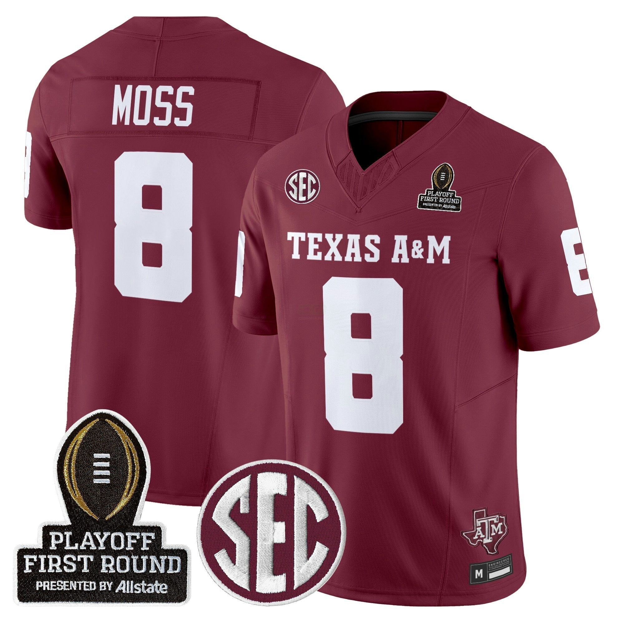 Camisa NCAA 2025 Playoff First Round Vapor Limited Jersey