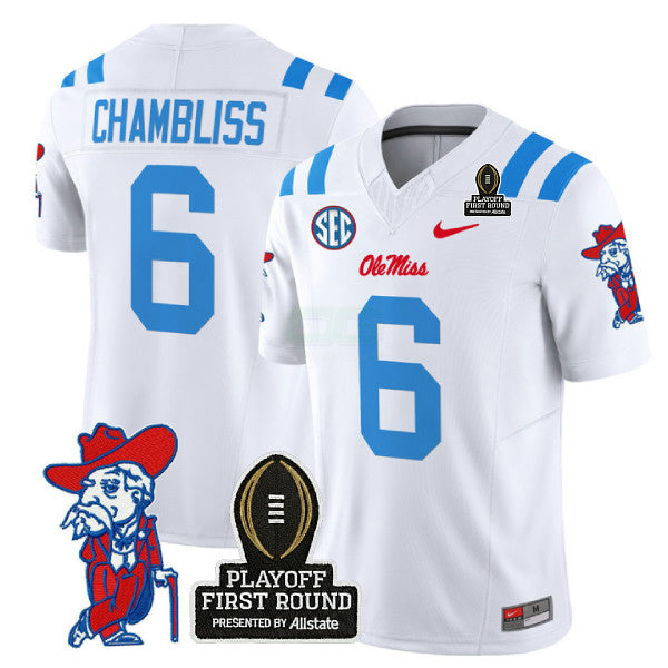 Camisa NCAA 2025 Playoff First Round Vapor Limited Jersey
