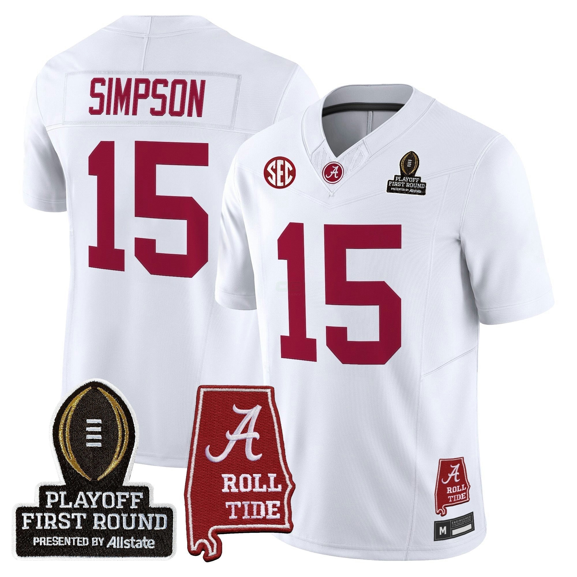 Camisa NCAA 2025 Playoff First Round Vapor Limited Jersey